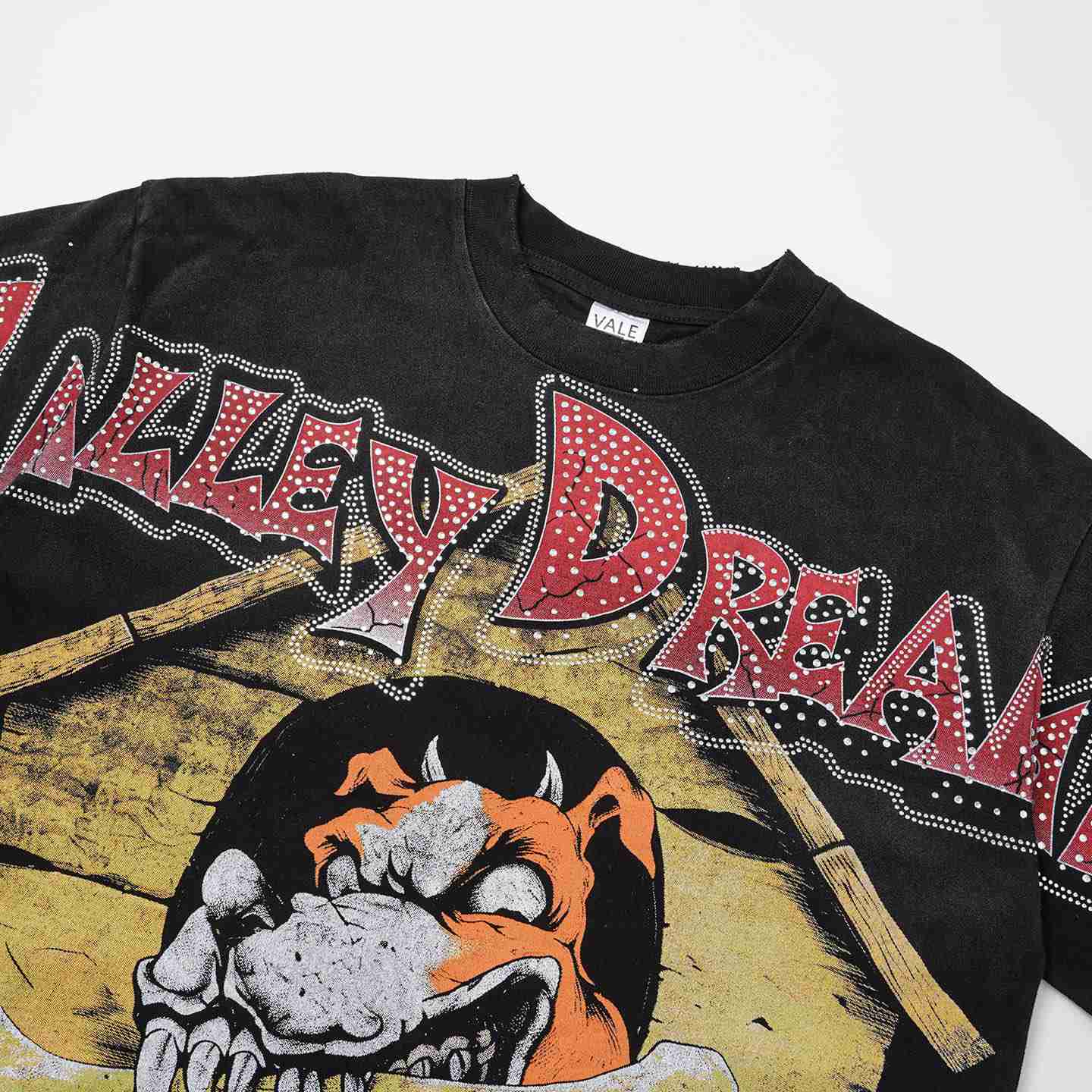 Vale Forever Doghouse Bling Tee 'Black' - DesignerGu