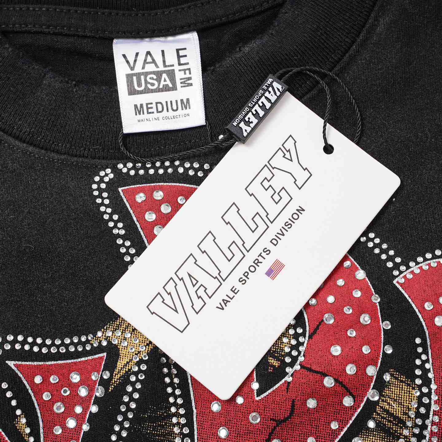 Vale Forever Doghouse Bling Tee 'Black' - DesignerGu