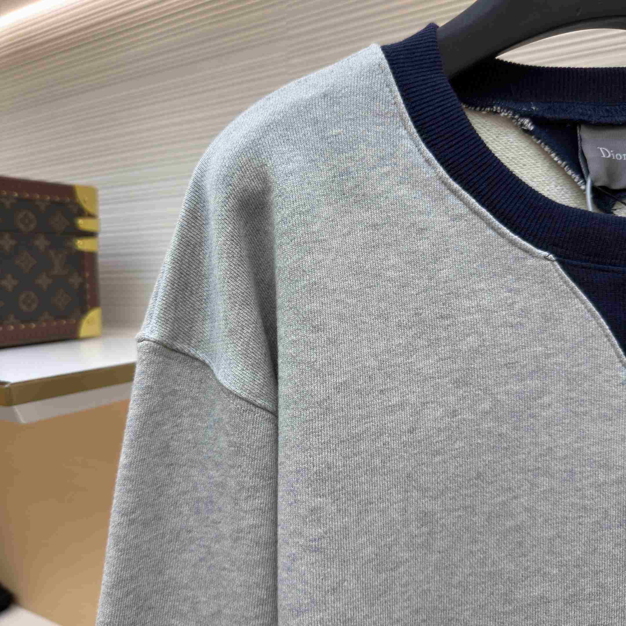 Dior Sweatshirt With Dior Signature, Relaxed Fit - DesignerGu
