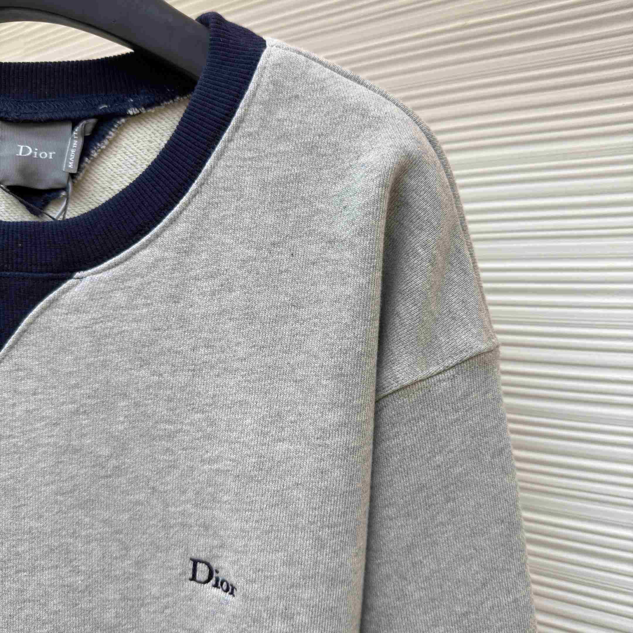 Dior Sweatshirt With Dior Signature, Relaxed Fit - DesignerGu