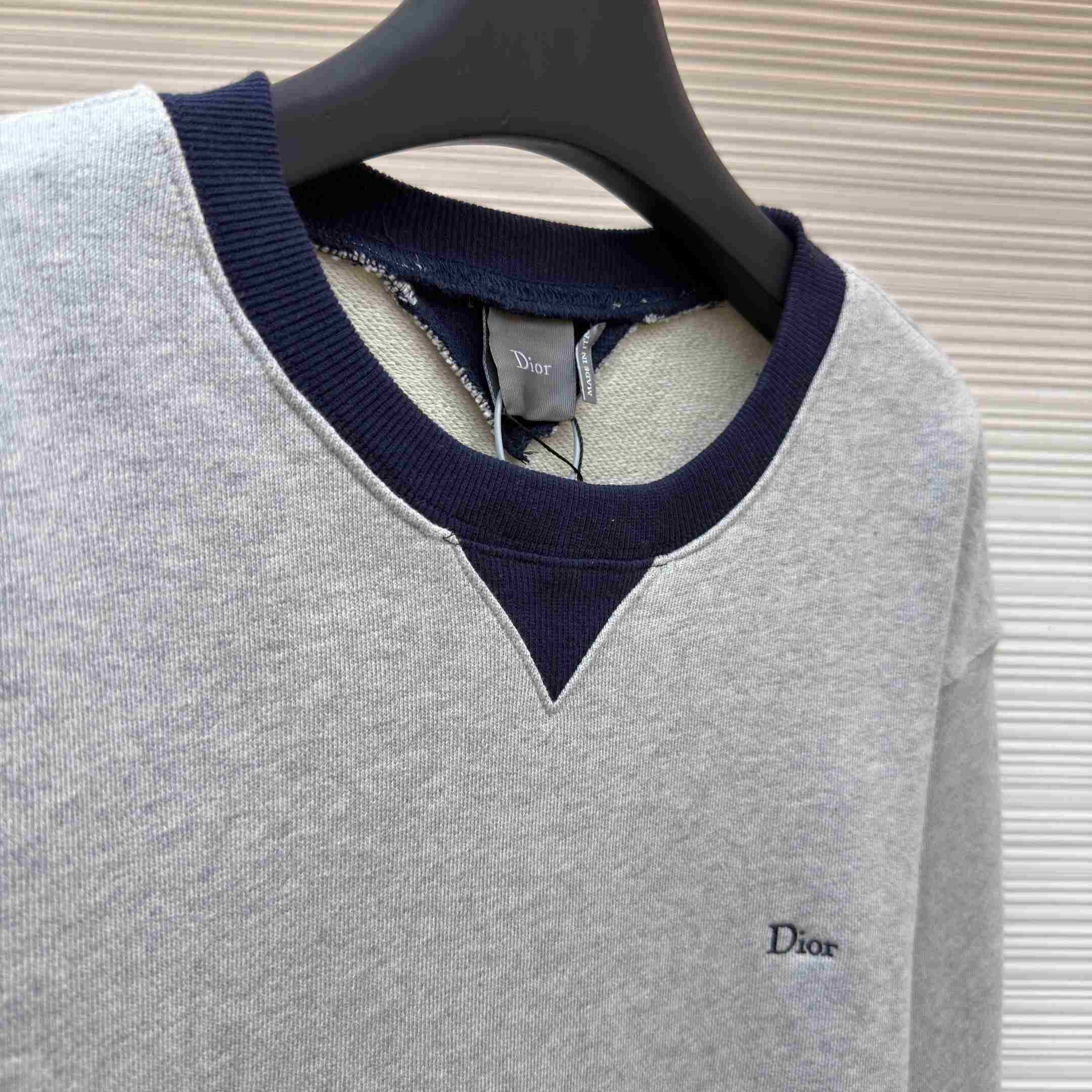 Dior Sweatshirt With Dior Signature, Relaxed Fit - DesignerGu