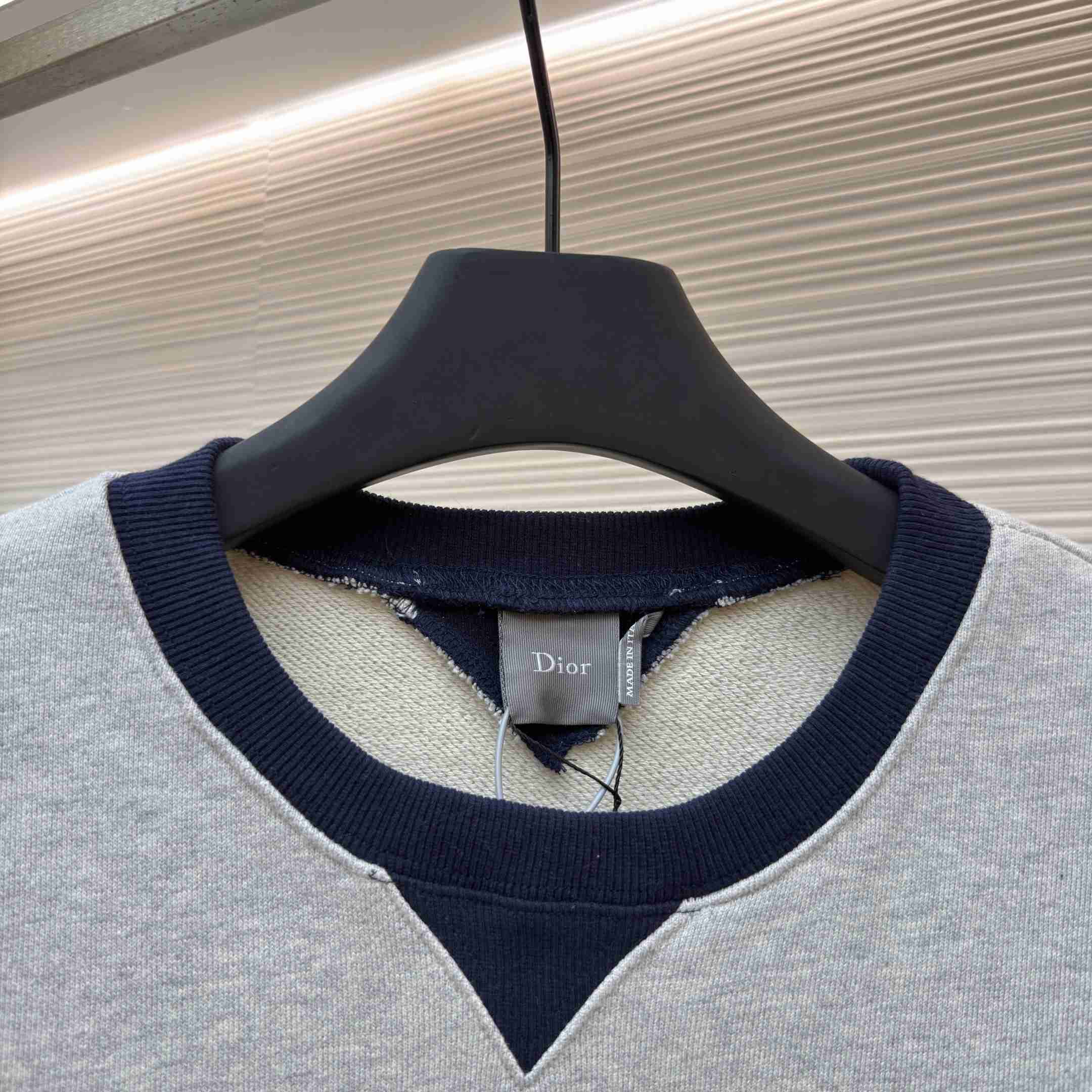 Dior Sweatshirt With Dior Signature, Relaxed Fit - DesignerGu