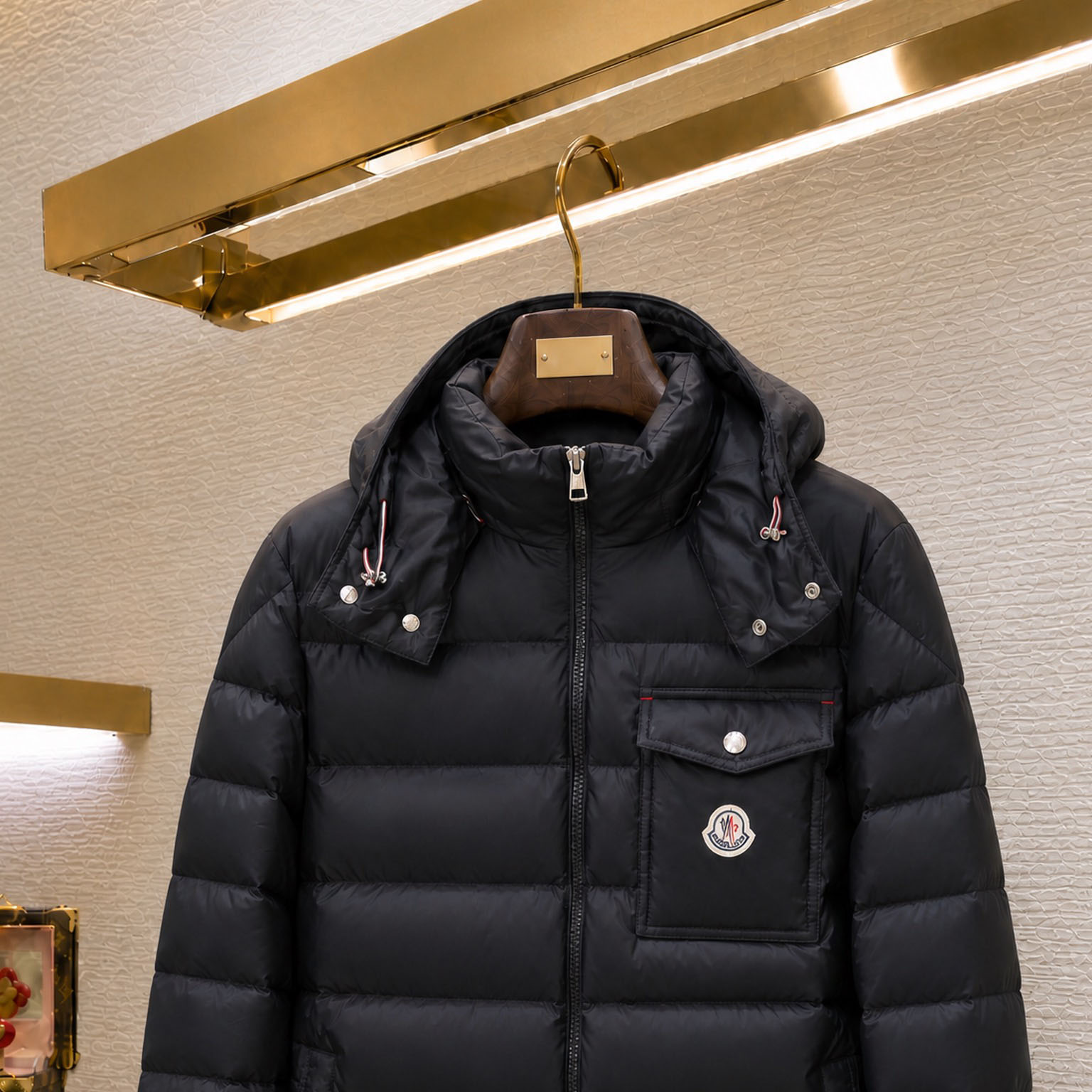 Moncler Verith Hooded Short Down Jacket - DesignerGu