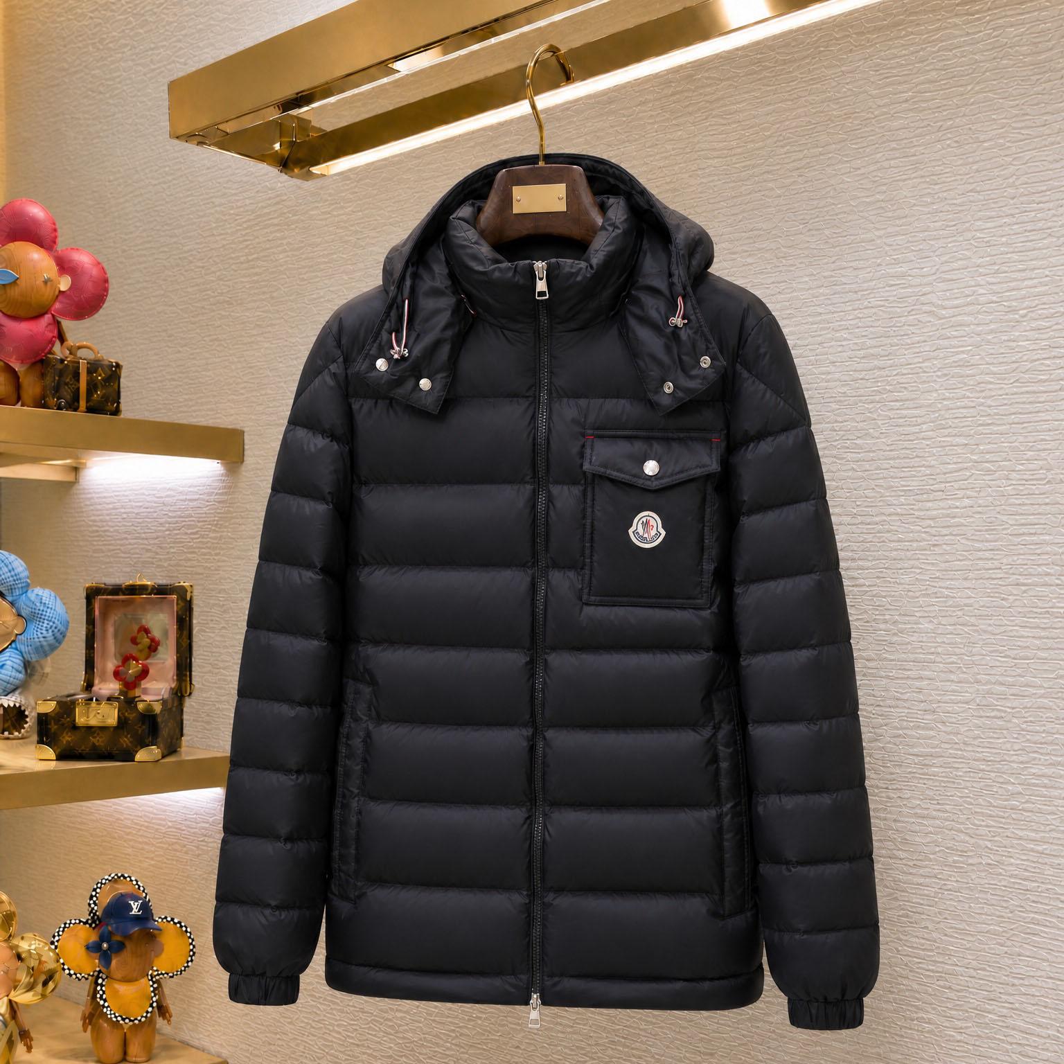 Moncler Verith Hooded Short Down Jacket - DesignerGu