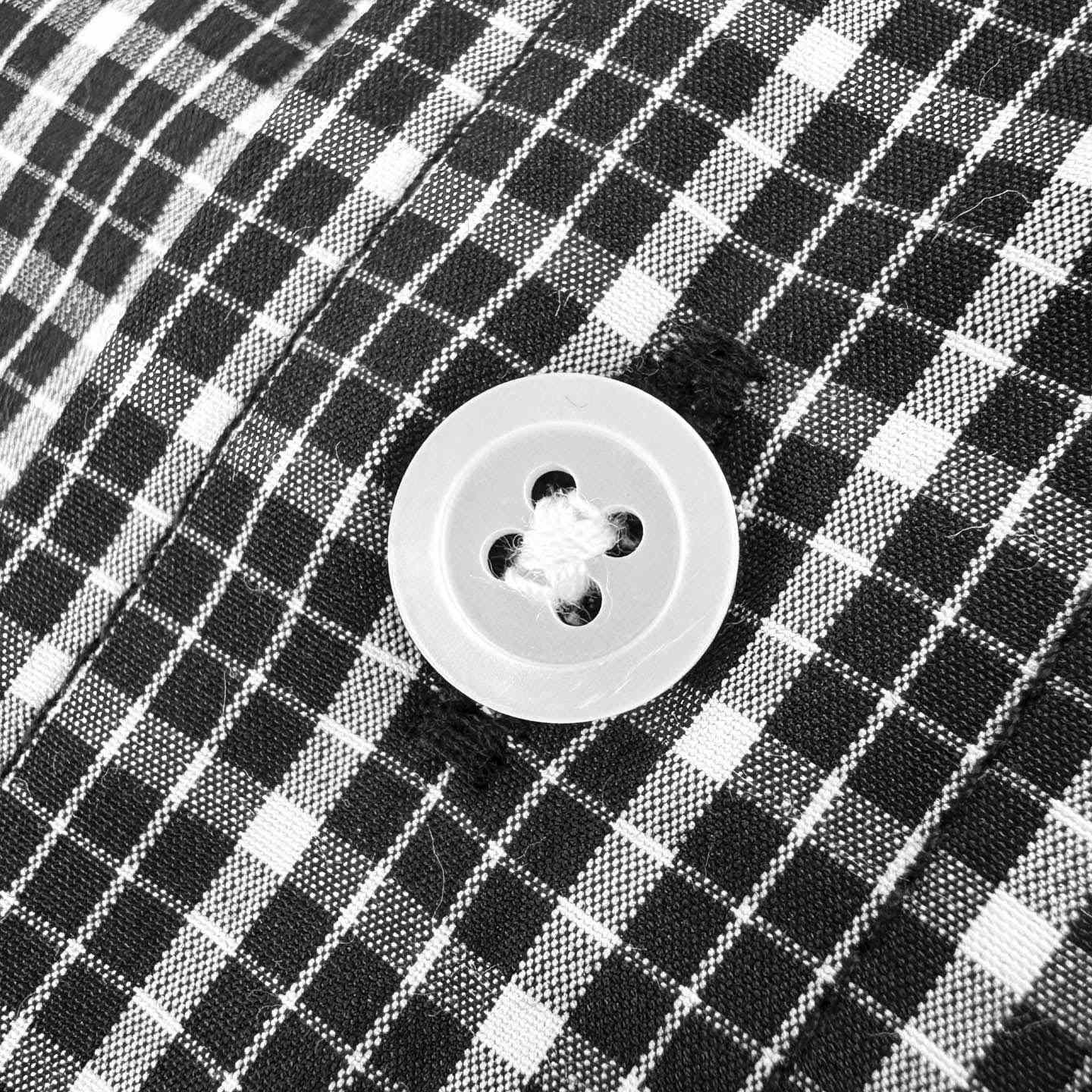 Loewe Logo-Embroidered Checked Shirt - DesignerGu