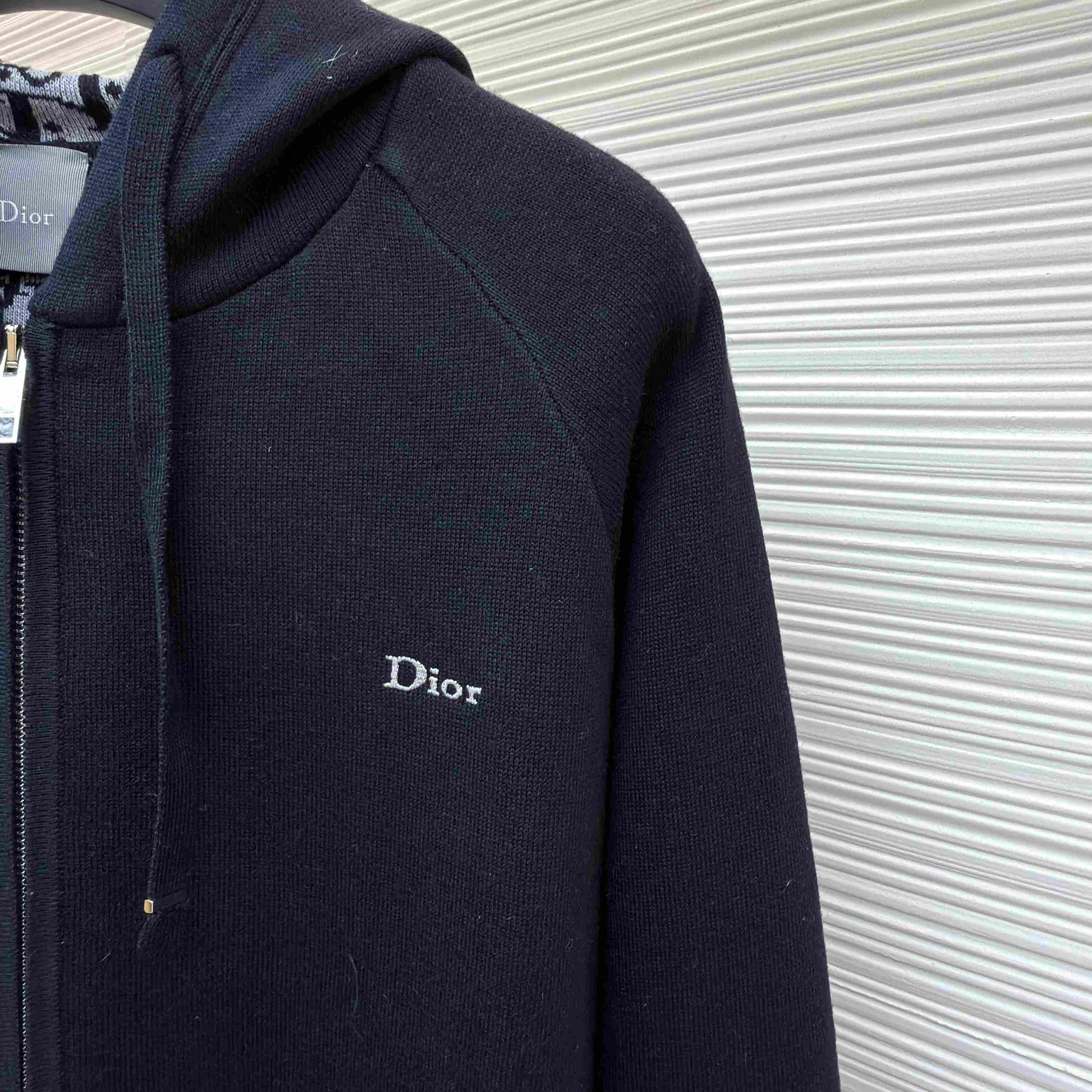 Dior Hooded Sweatshirt, Comfortable Fit - DesignerGu