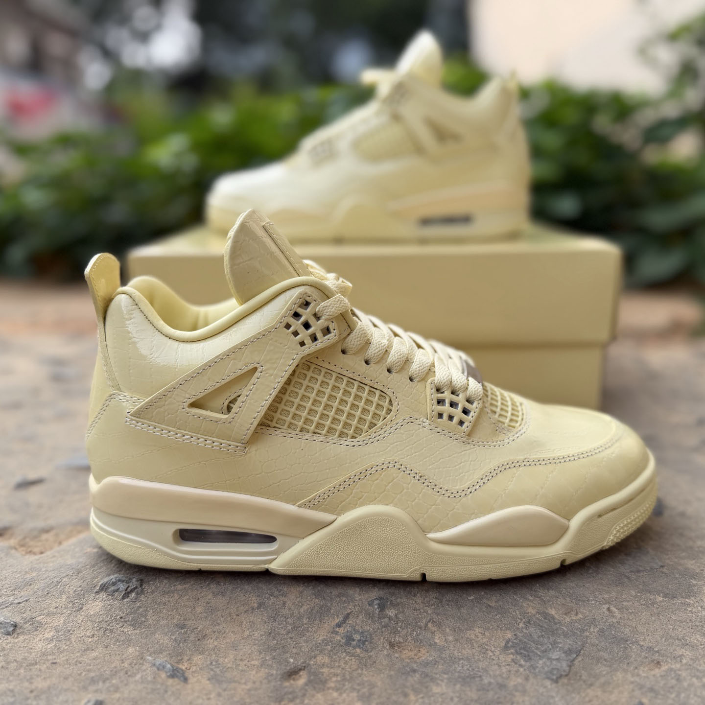 Jordan × J. Balvin Ai1r Jordan 4  IW2872-700 - DesignerGu