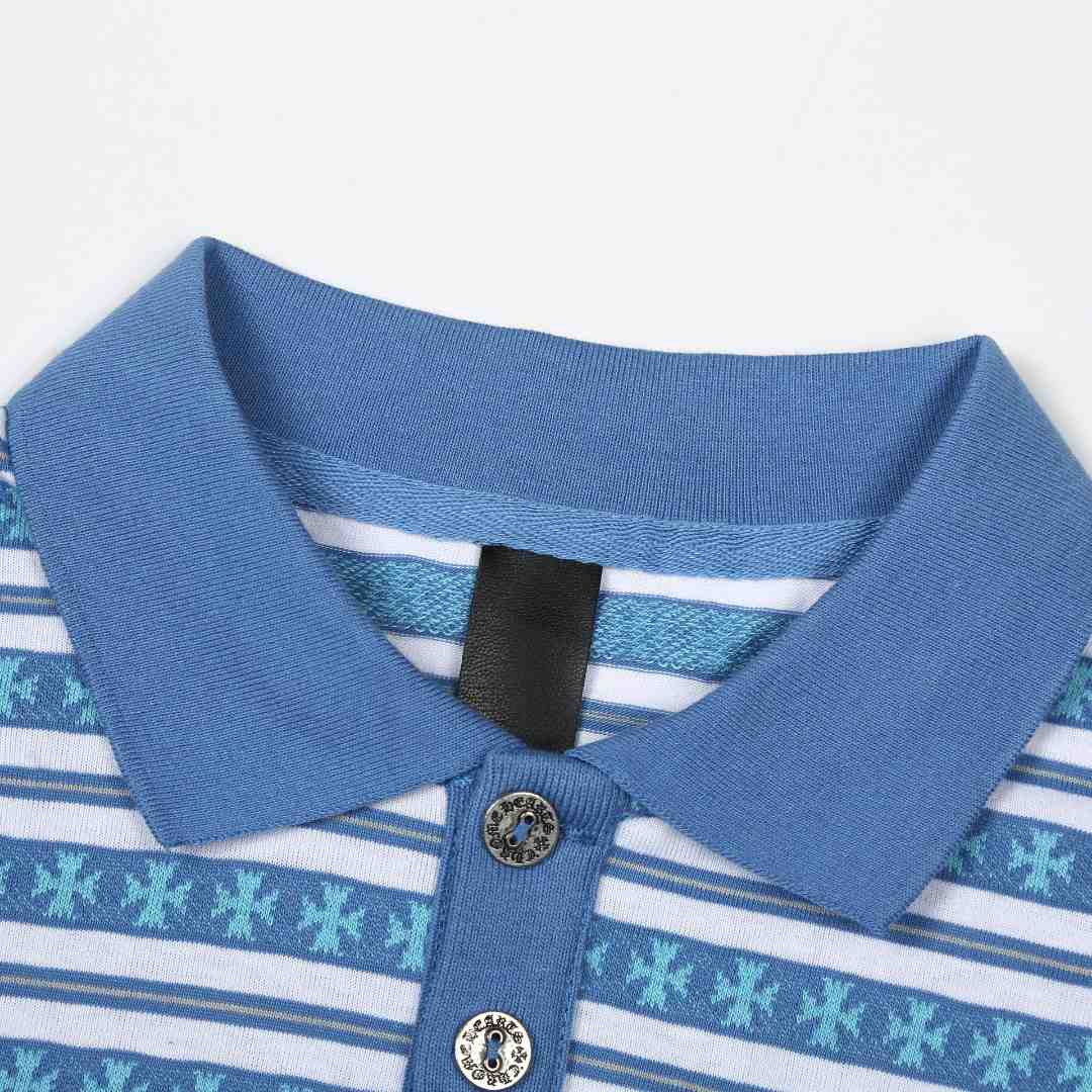 Chrome Hearts Matty Boy Teens From Mars Rugby Long Sleeve Polo Shirt - DesignerGu