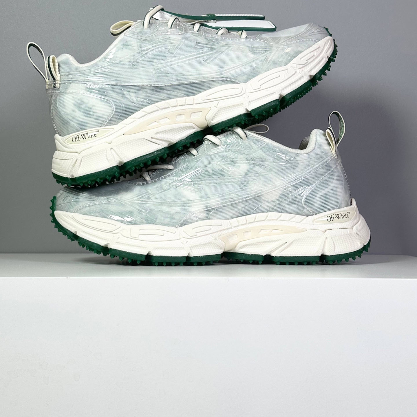 Off-White Be Right Back 'Light Blue Grey' Sneakers - DesignerGu