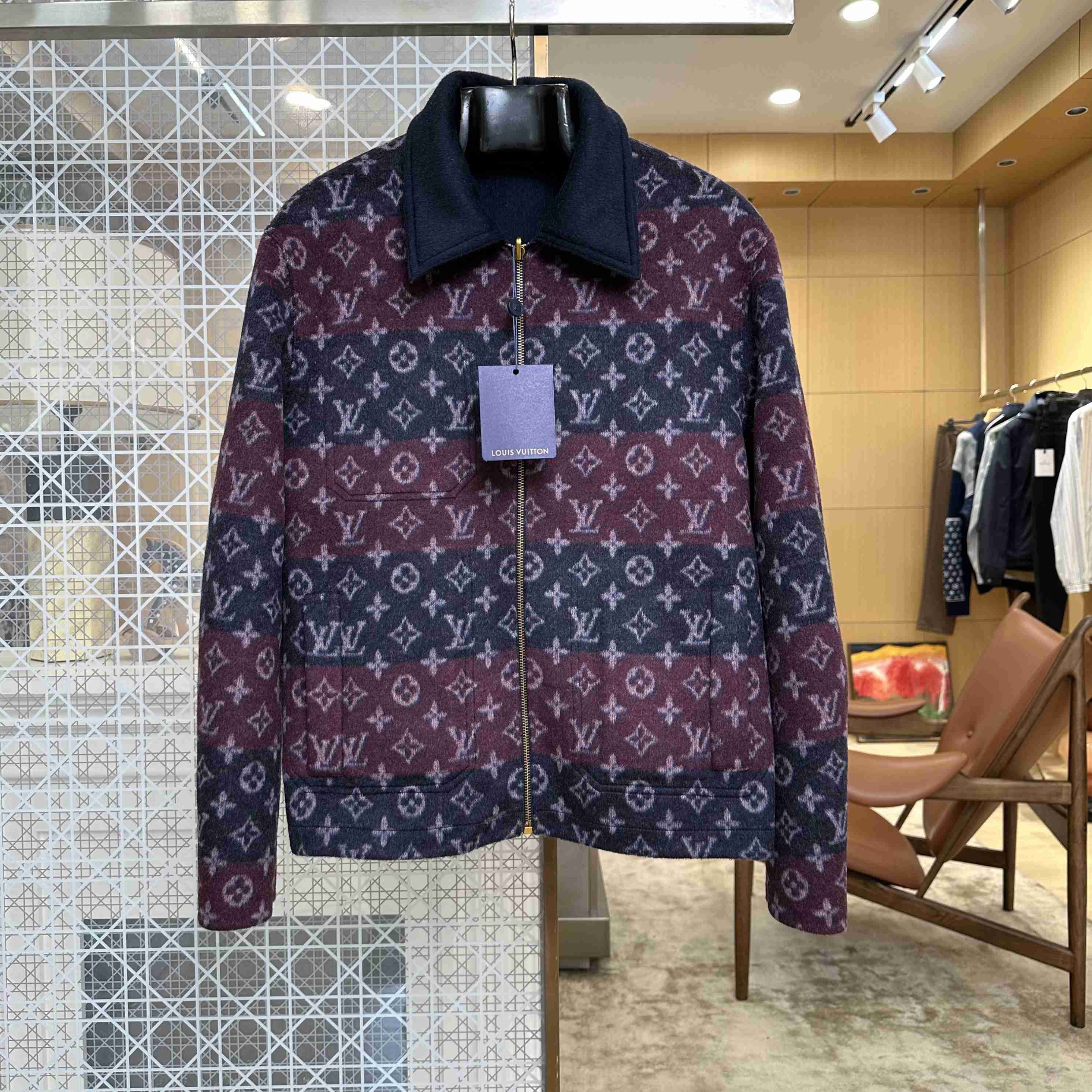 Louis Vuitton Double Face Reversible Workwear Blouson 1AIJRO - DesignerGu