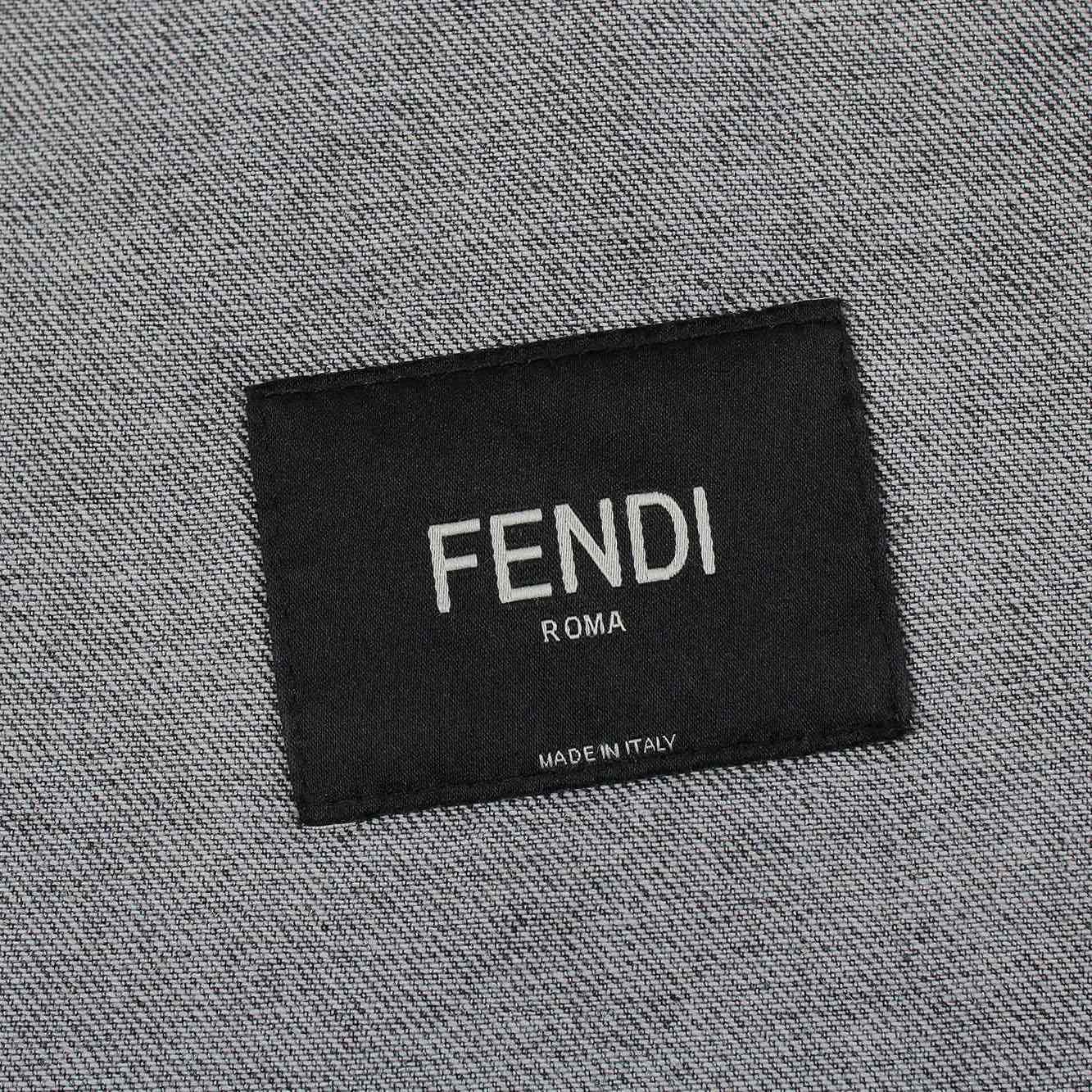 Fendi Patch-Pocket Denim Jacket - DesignerGu