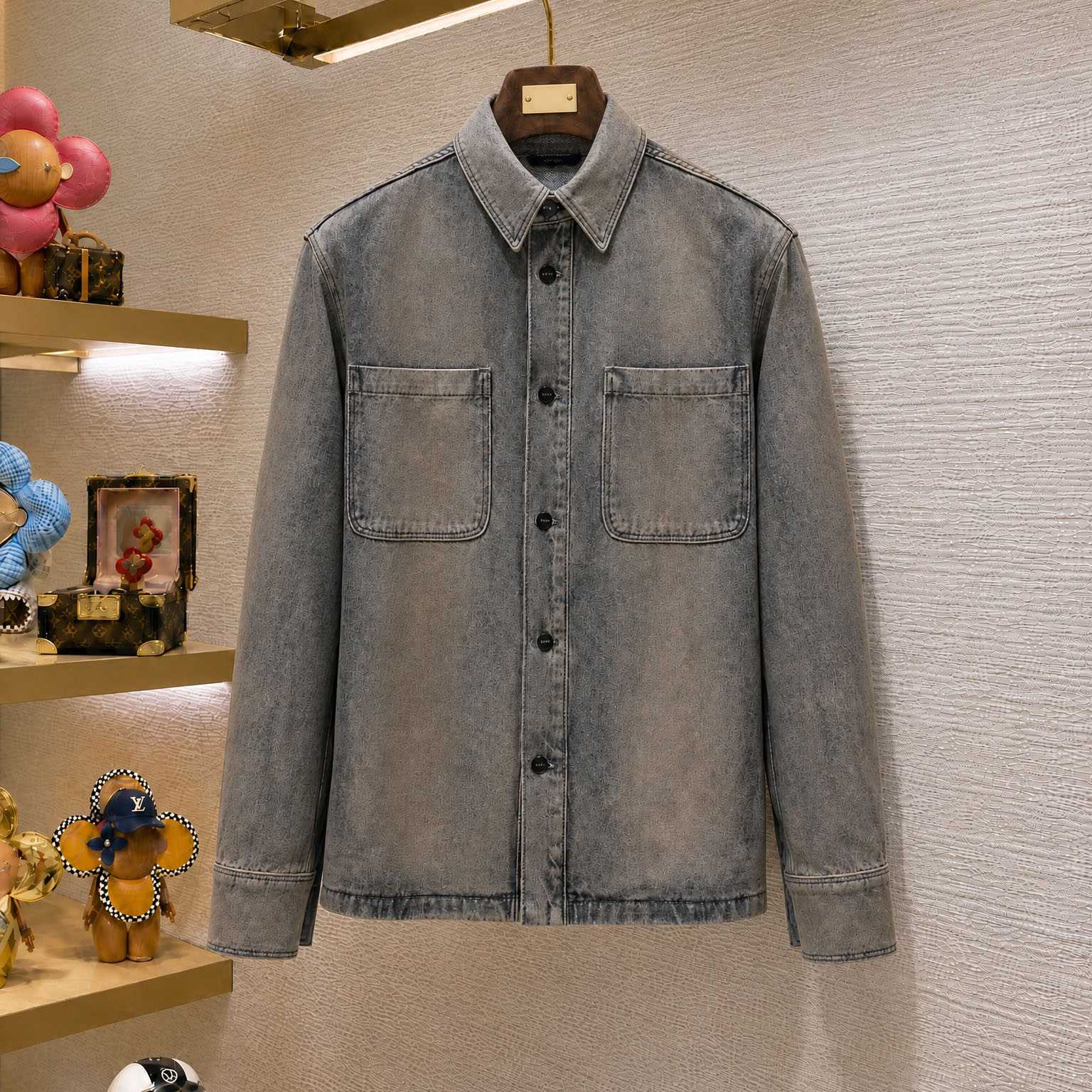 Fendi Patch-Pocket Denim Jacket - DesignerGu