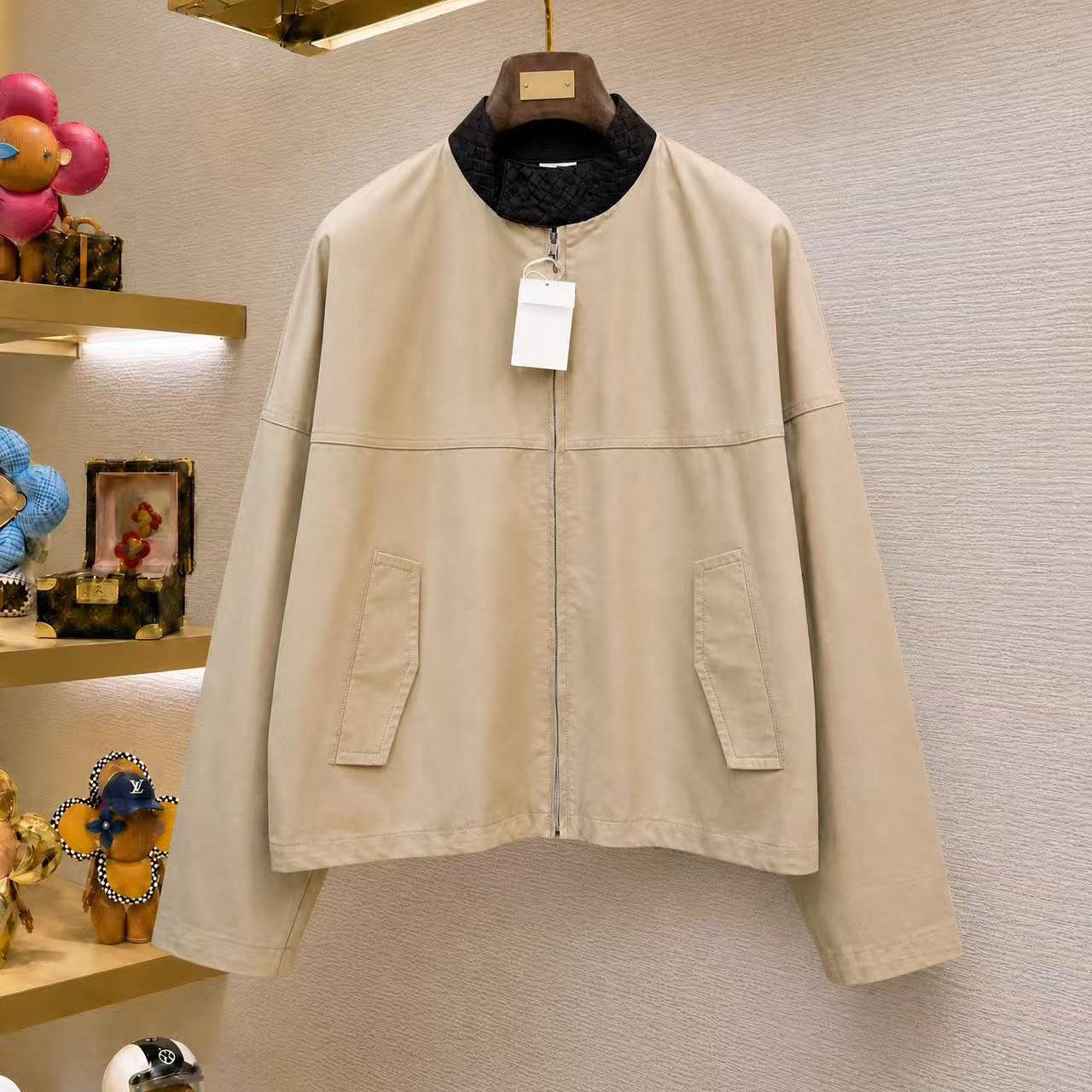 Bottega Veneta Light Cotton Jacket - DesignerGu