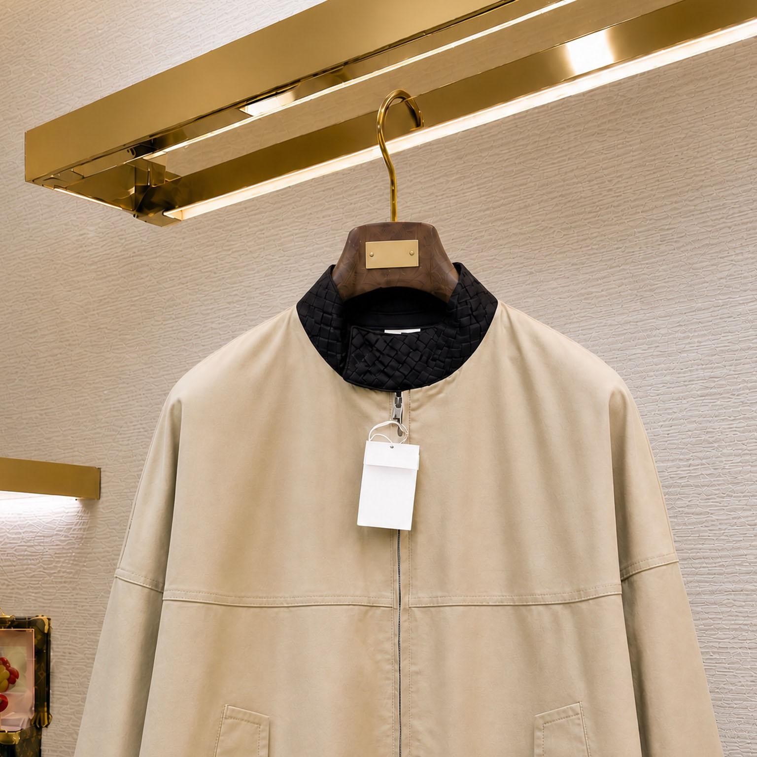 Bottega Veneta Light Cotton Jacket - DesignerGu