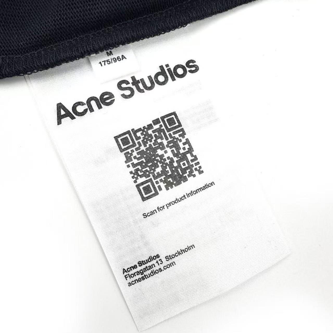 Acne Studios Striped Polo Sweatshirt - DesignerGu