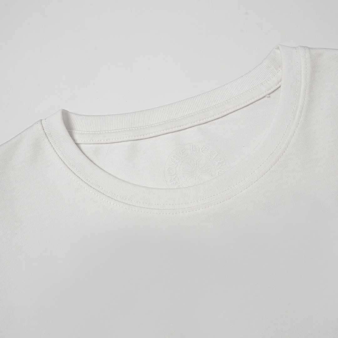Chrome Hearts USA Script White Long Sleeve Tee - DesignerGu
