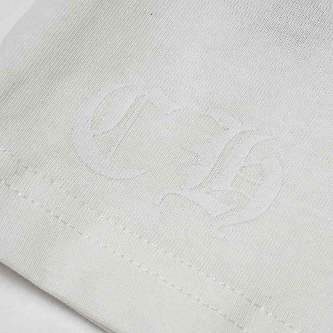 Chrome Hearts USA Script White Long Sleeve Tee - DesignerGu