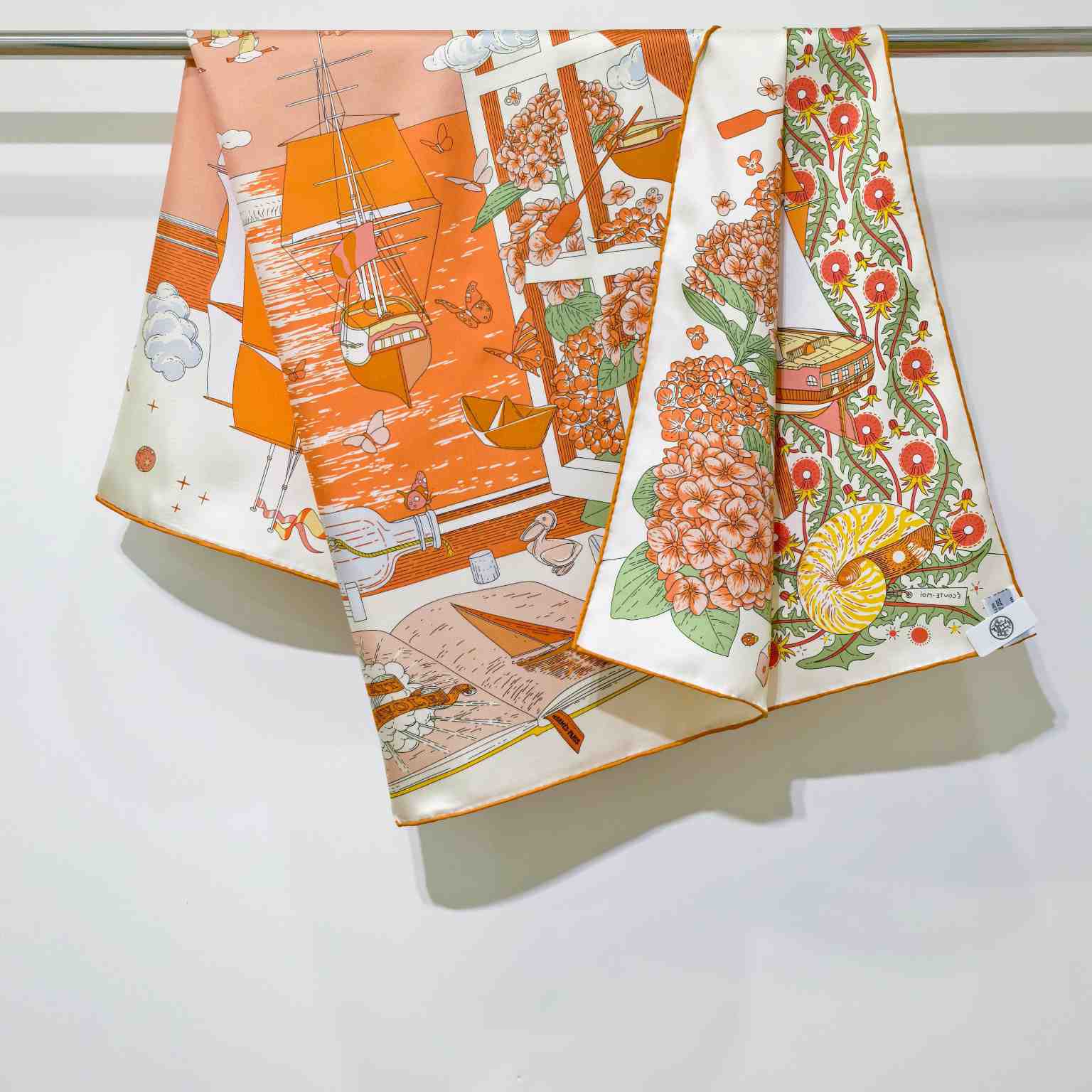 Hermes L'Esprit s'Envole Scarf 90 - DesignerGu