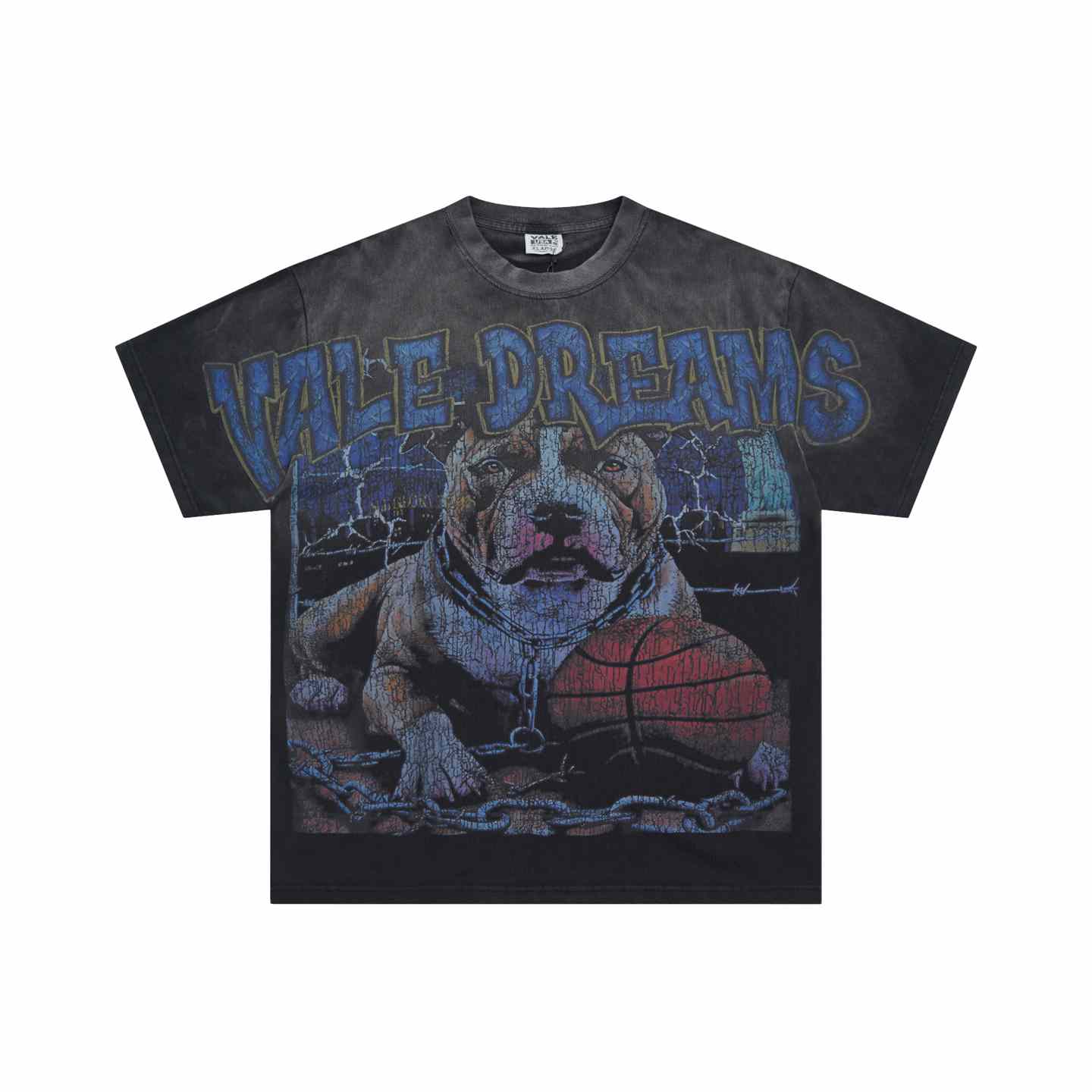 Vale Forever Guard Dog Big Tee 'Black' - DesignerGu
