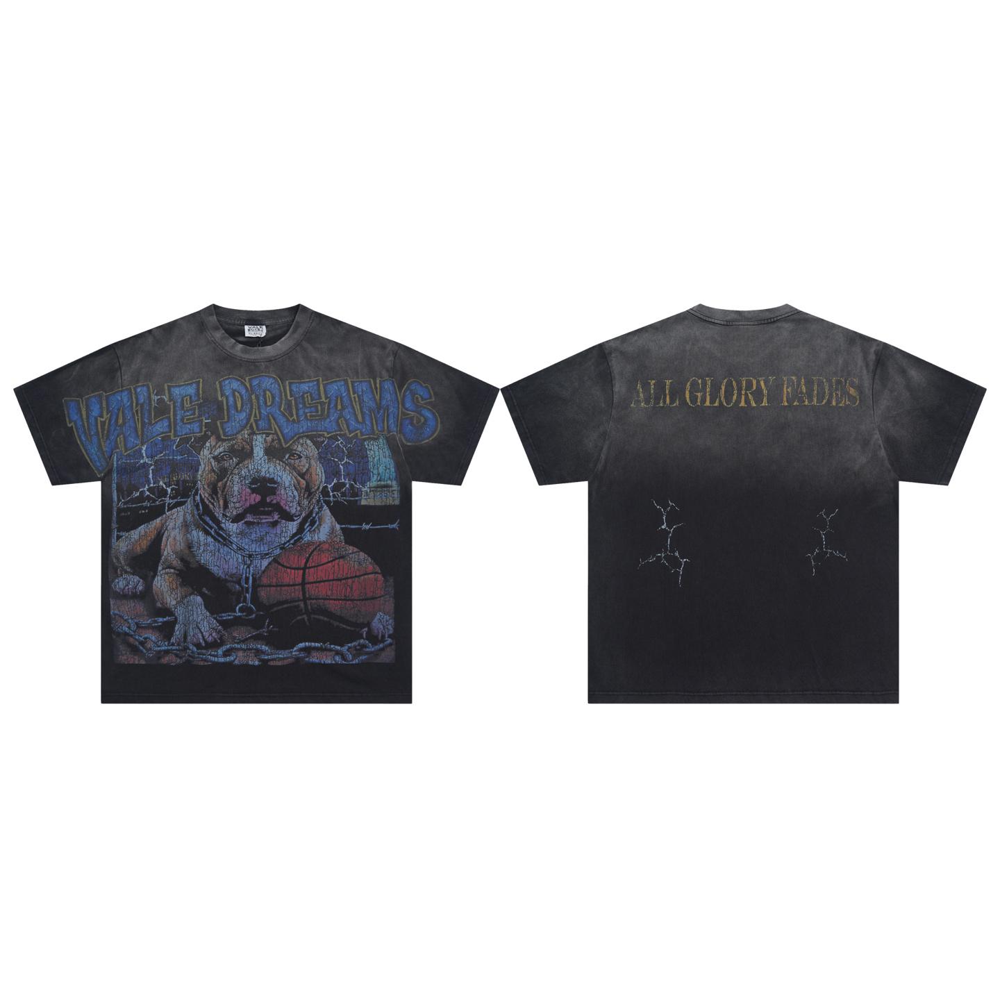 Vale Forever Guard Dog Big Tee 'Black' - DesignerGu