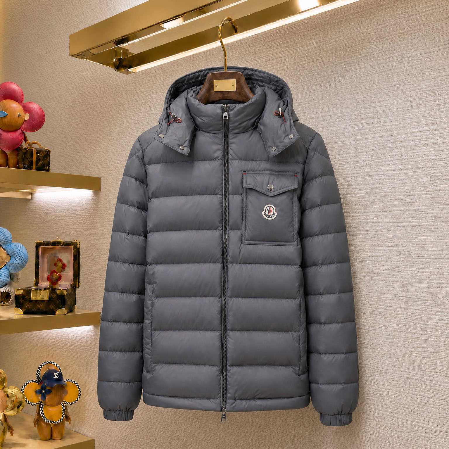 Moncler Verith Hooded Short Down Jacket - DesignerGu
