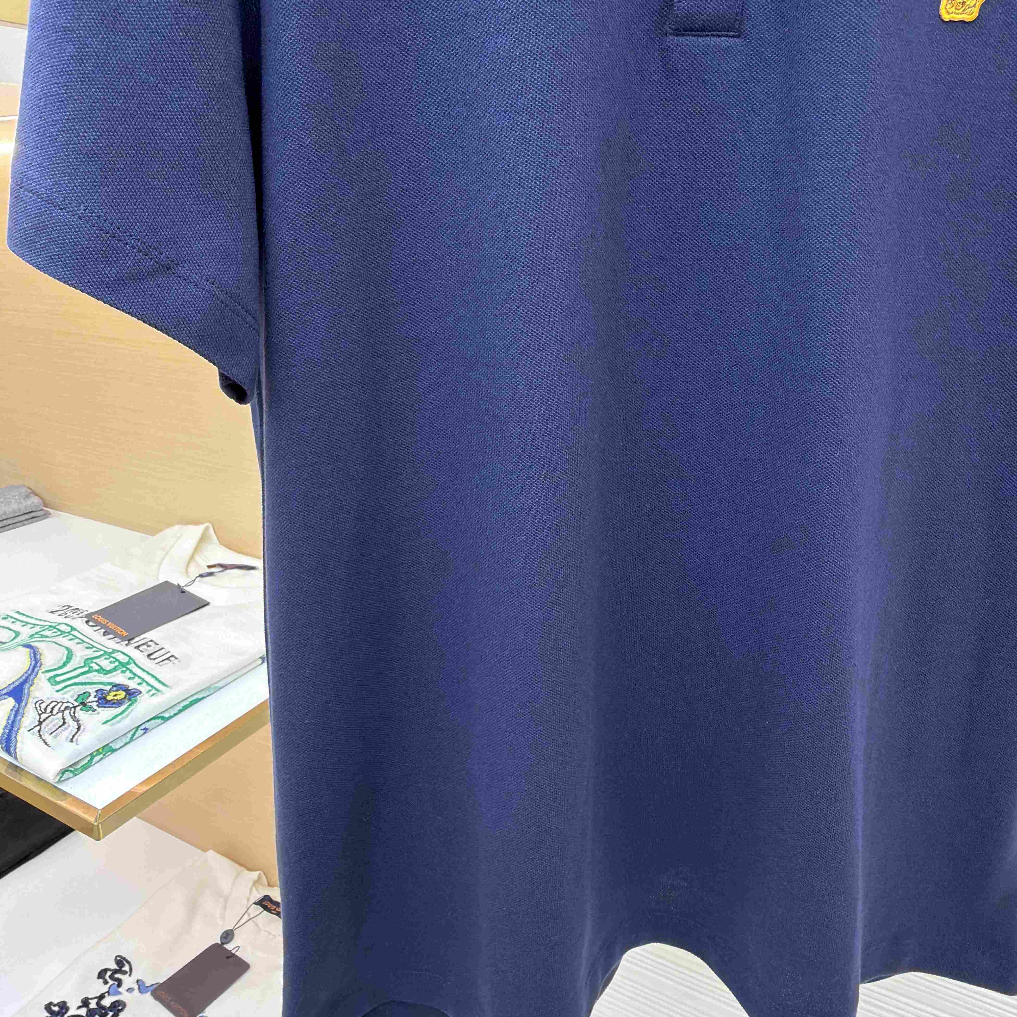 Versace Embroidered Cotton Piqué Polo - DesignerGu