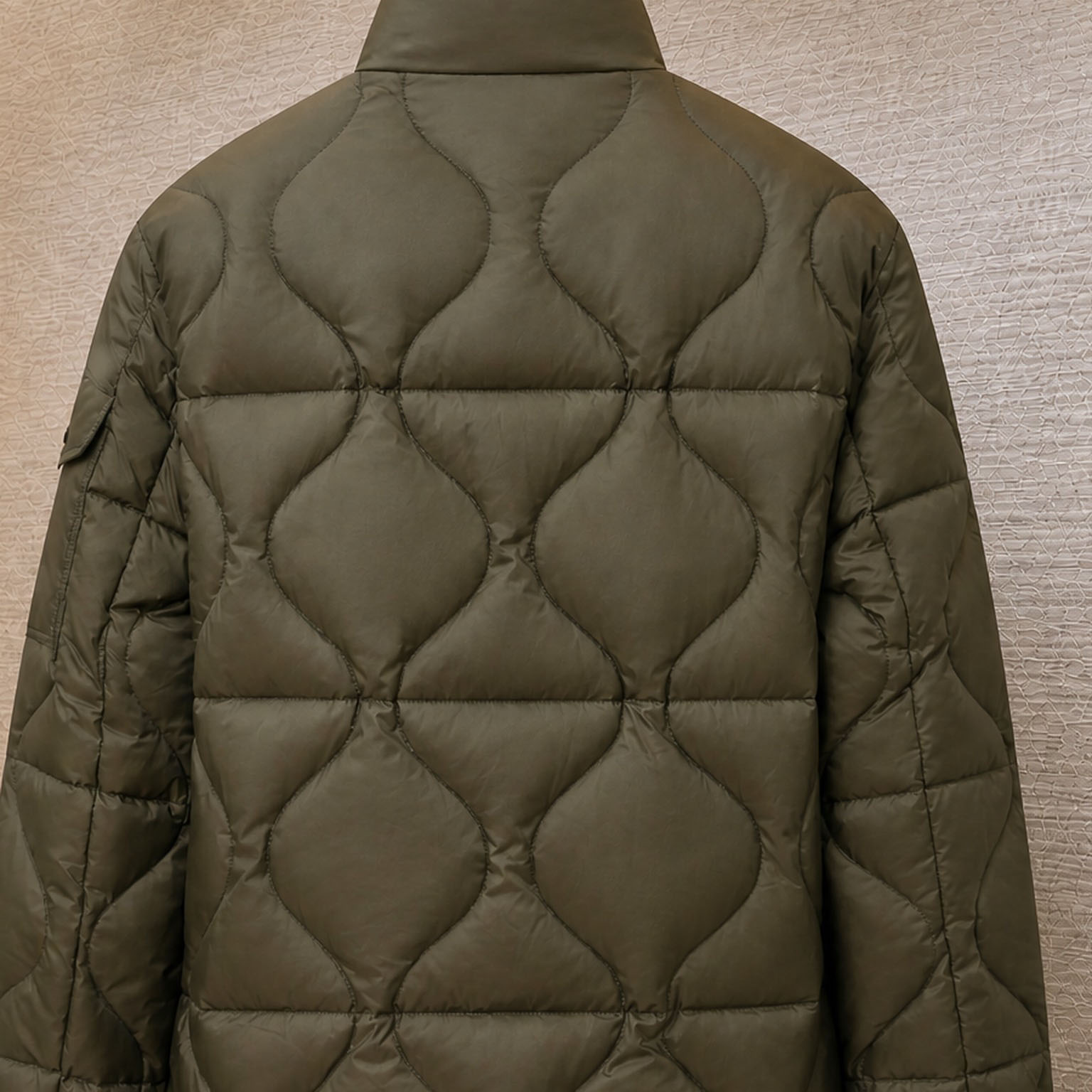 Moncler Asurel Geometric Quilted Short Down Jacket - DesignerGu