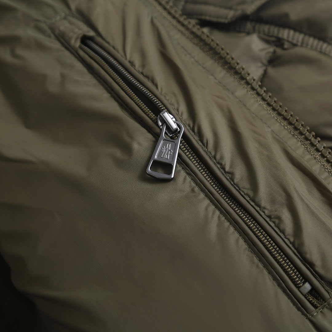 Moncler Asurel Geometric Quilted Short Down Jacket - DesignerGu