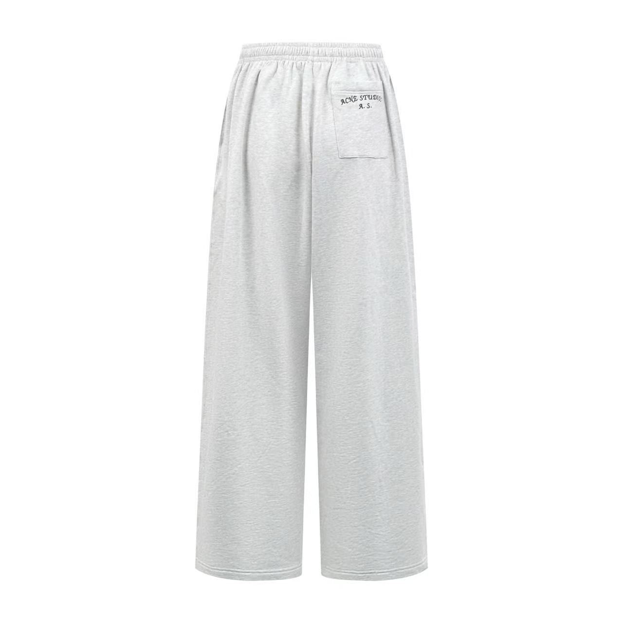 Acne Studios Fleece Logo Sweatpants - DesignerGu