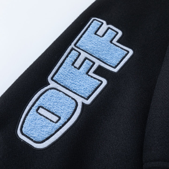 Off-White™ Eagle Wool Varsity Jacket - DesignerGu