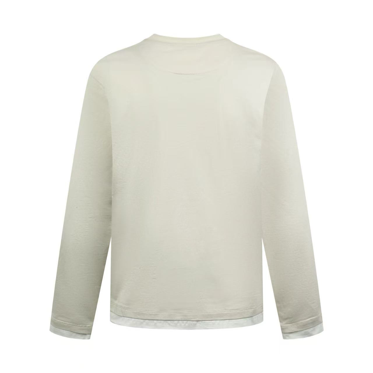 Prada Long-Sleeved Cotton T-shirt - DesignerGu