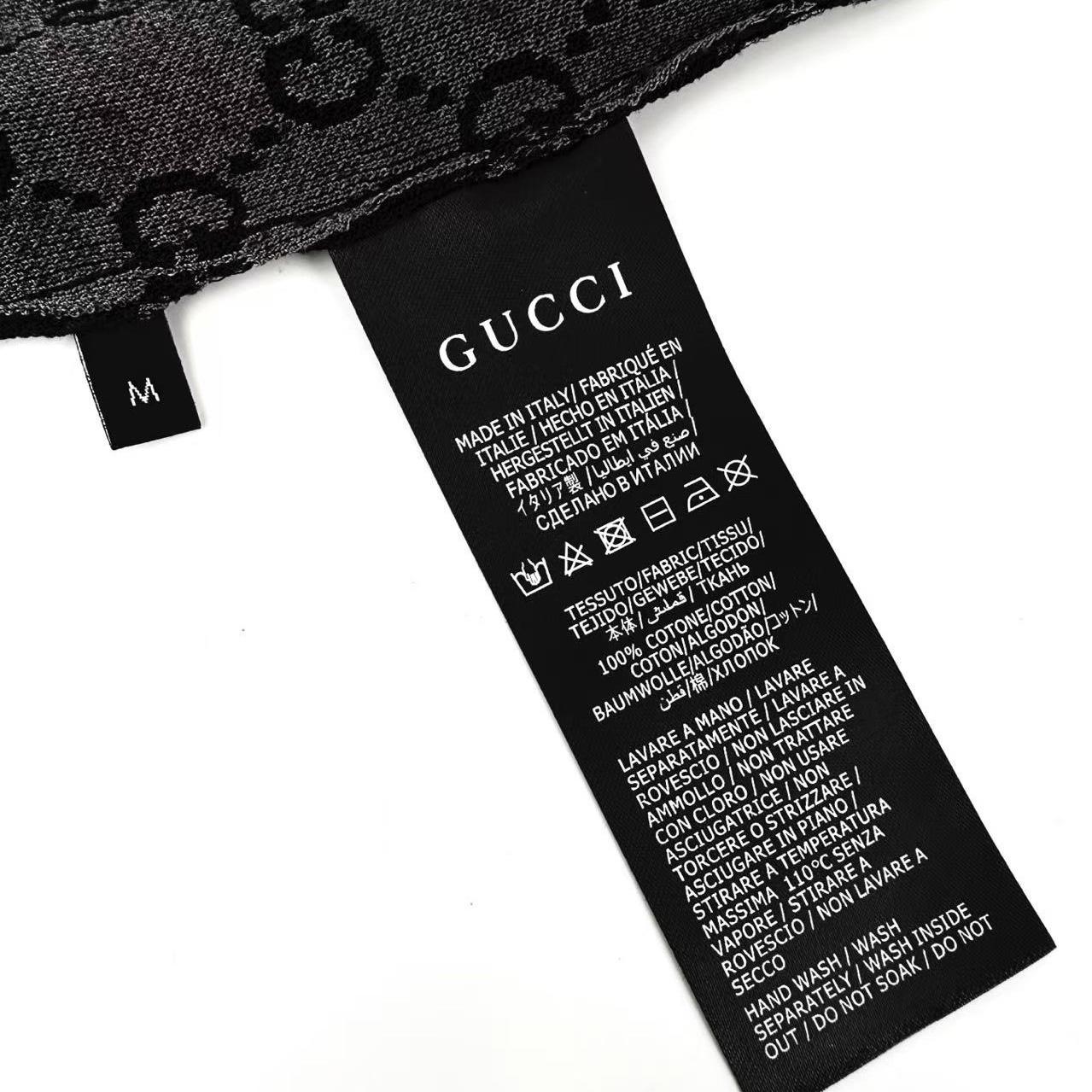 Gucci Viscose GG Jacquard Polo Shirt - DesignerGu