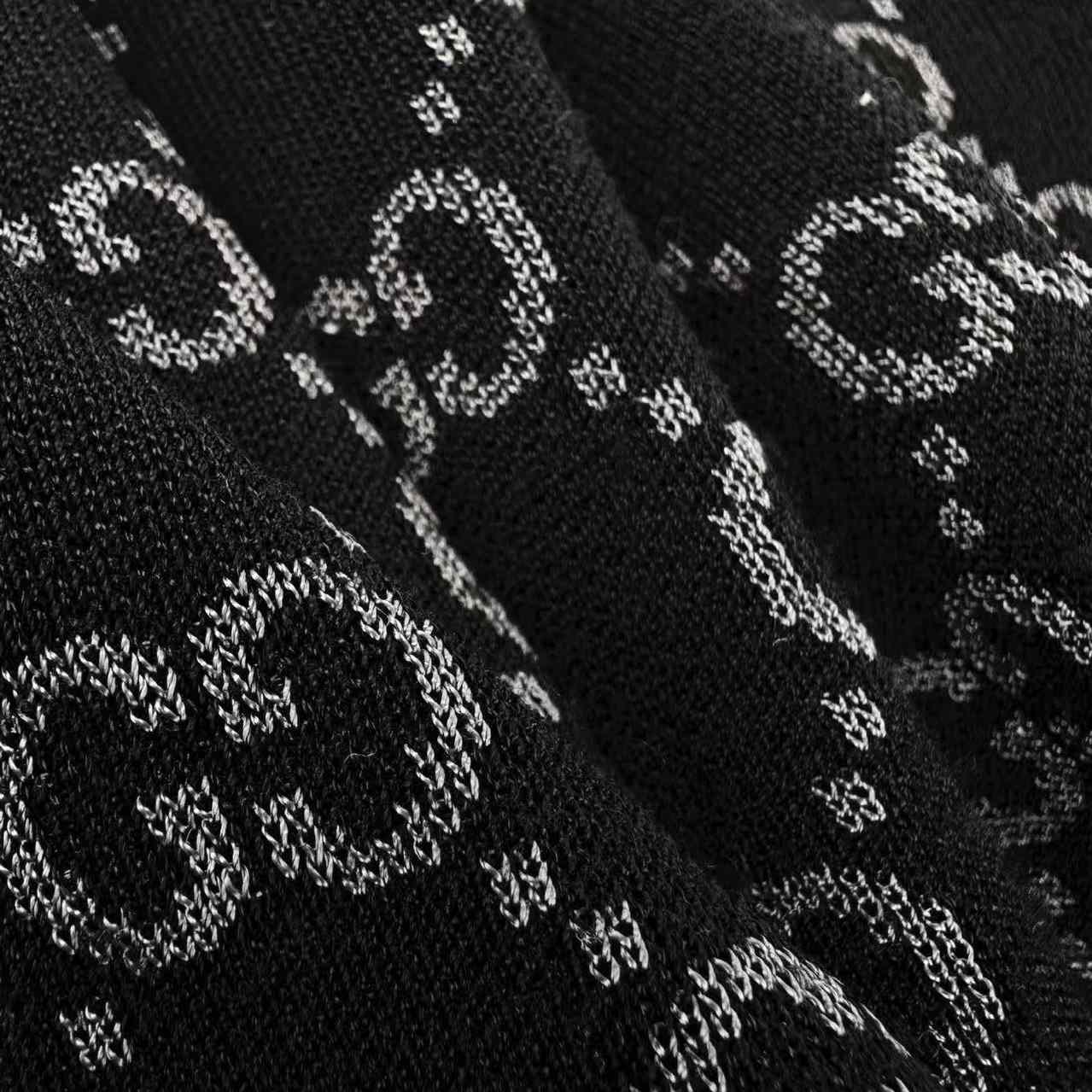 Gucci Viscose GG Jacquard Polo Shirt - DesignerGu
