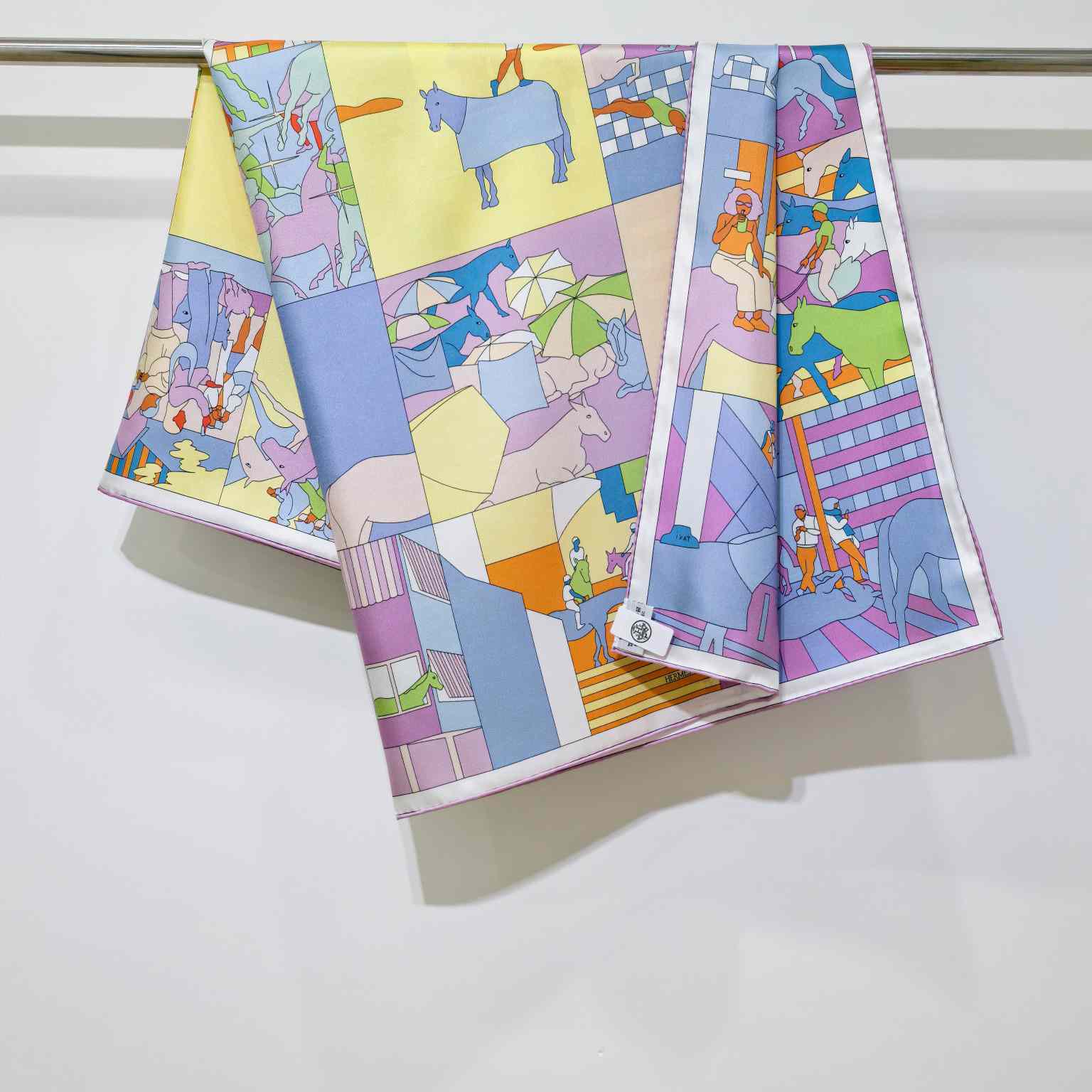 Hermes Mon Cheval Et Moi Scarf 90 - DesignerGu