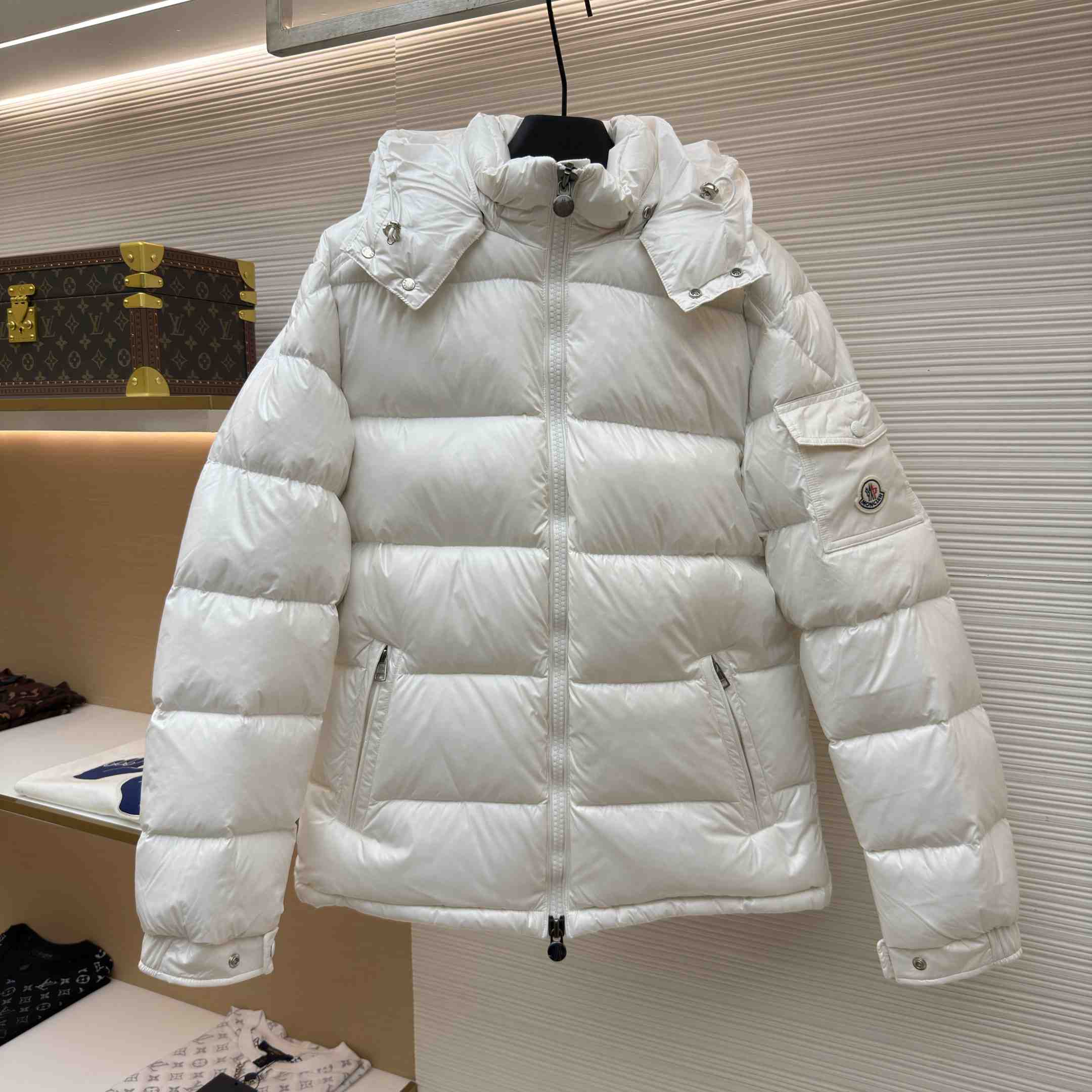 Moncler Maya Hooded Short Down Jacket - DesignerGu