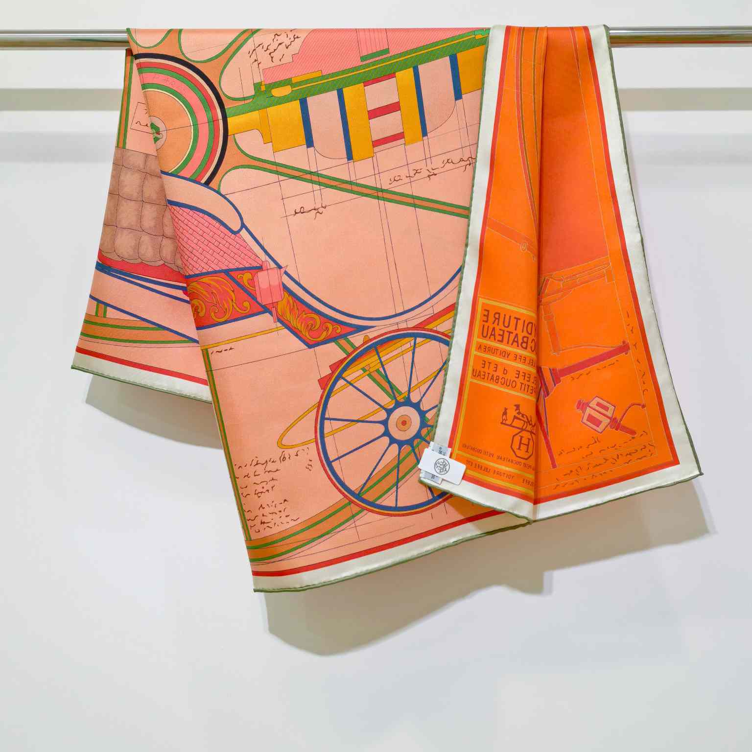 Hermes Petit Duc Double Face Scarf 90 - DesignerGu