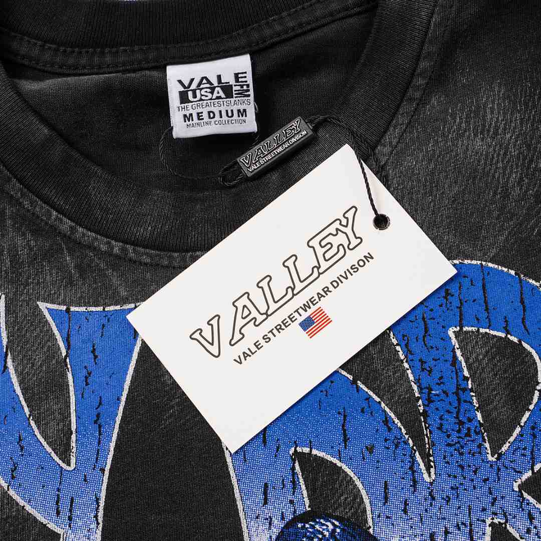 Vale Forever Fury Big Tee 'Black' - DesignerGu