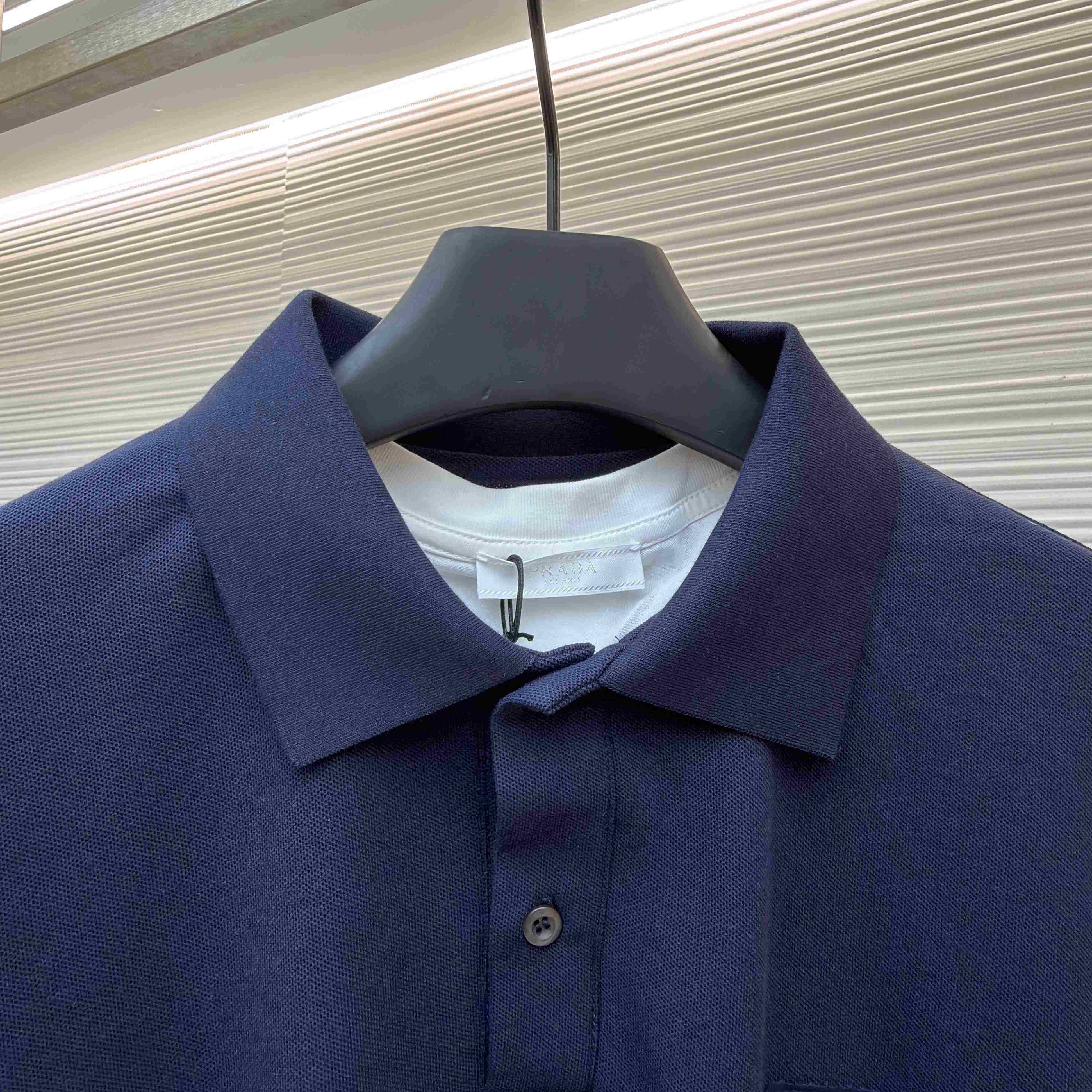 Prada Cotton Polo Shirt - DesignerGu