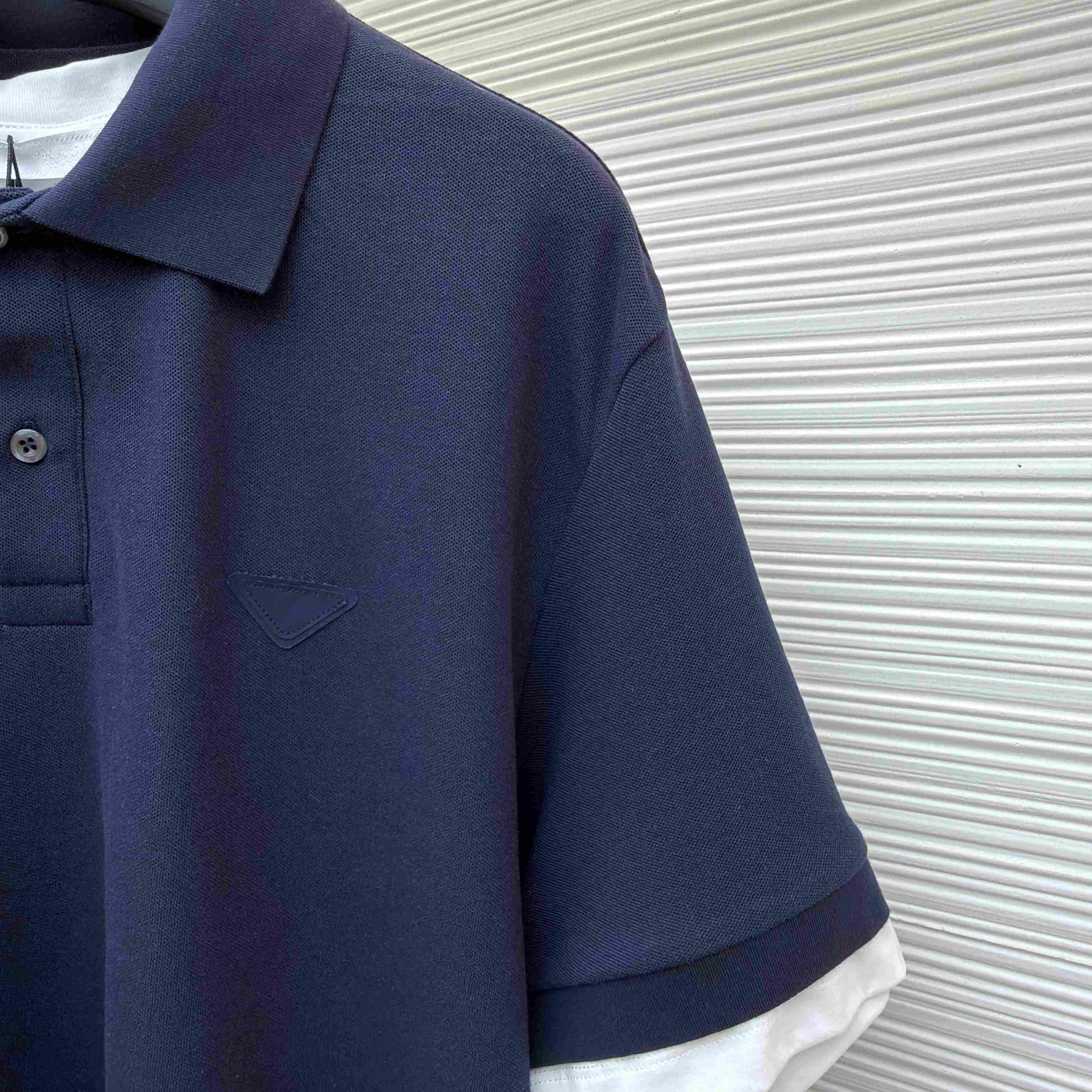 Prada Cotton Polo Shirt - DesignerGu