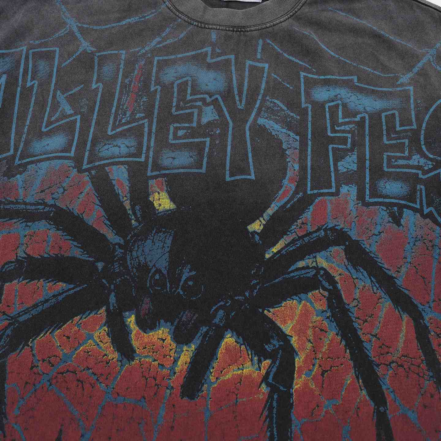 Vale Forever Valley Fest Spider Tee 'Black' - DesignerGu