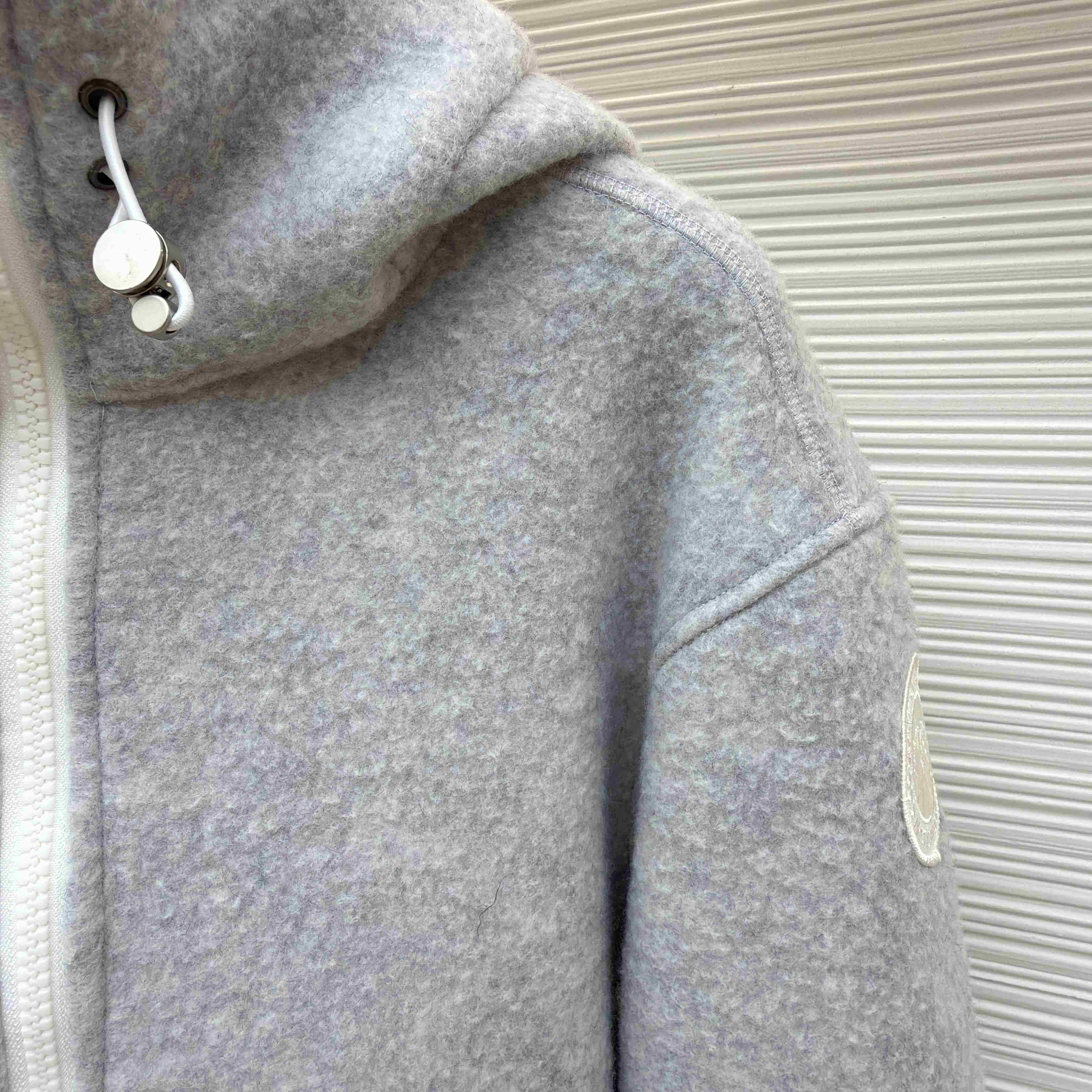 Canada Goose Chilliwack Fleece Bomber White Disc - DesignerGu