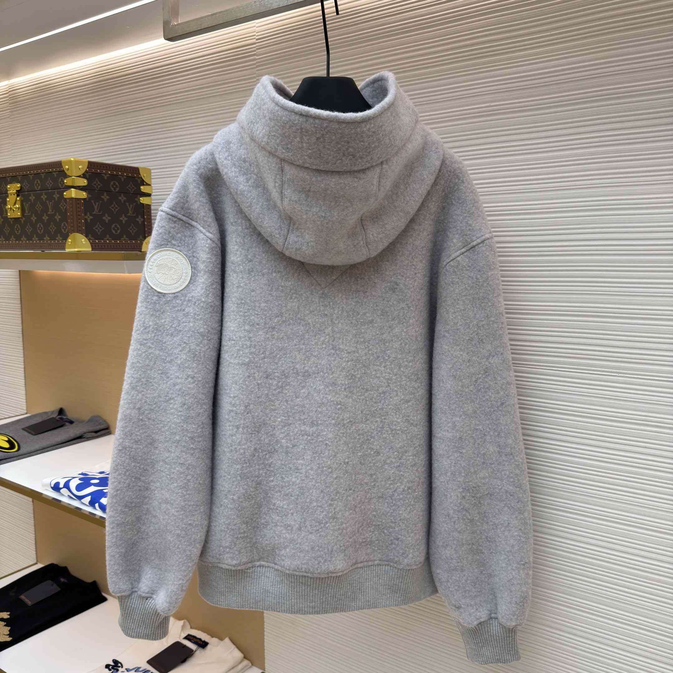 Canada Goose Chilliwack Fleece Bomber White Disc - DesignerGu