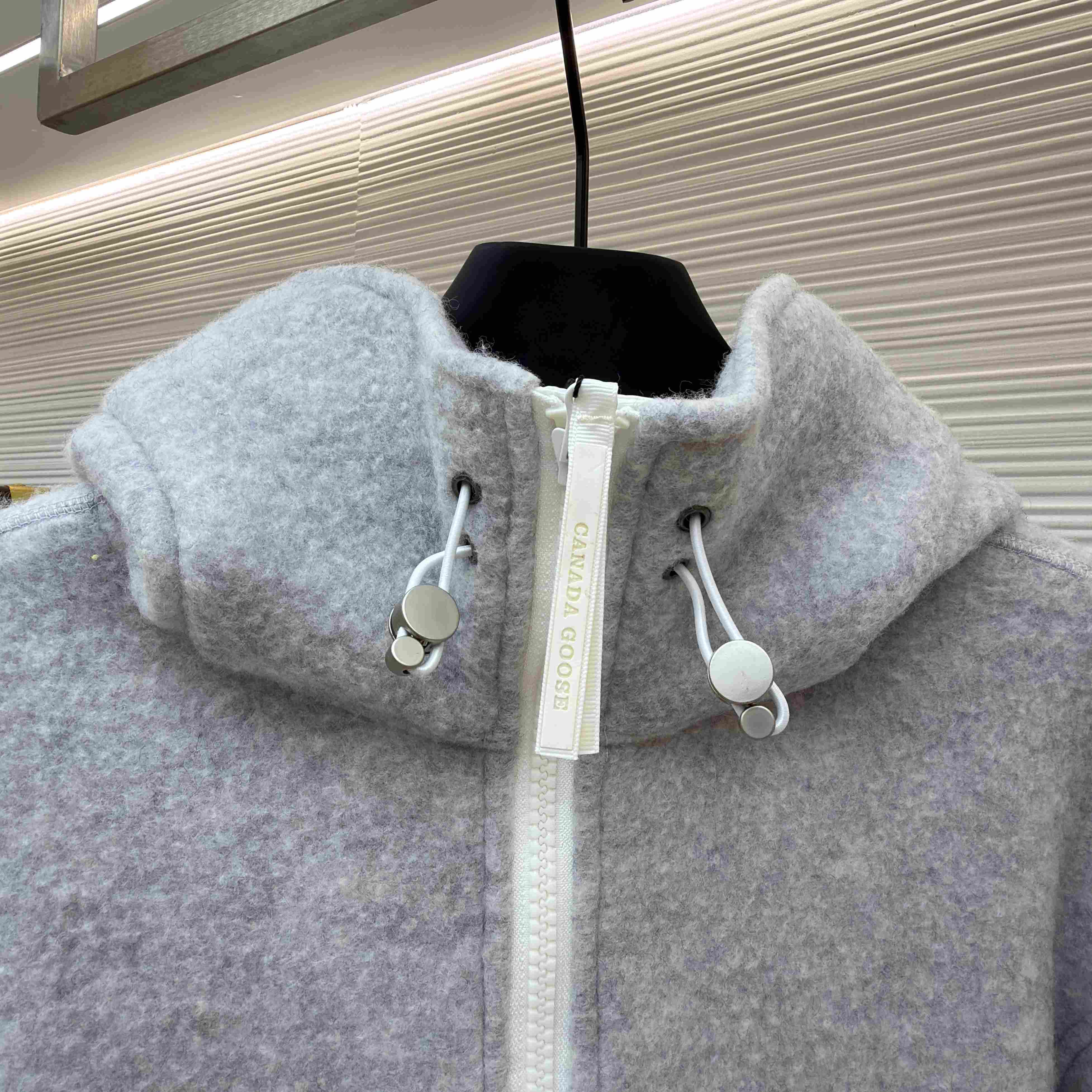 Canada Goose Chilliwack Fleece Bomber White Disc - DesignerGu