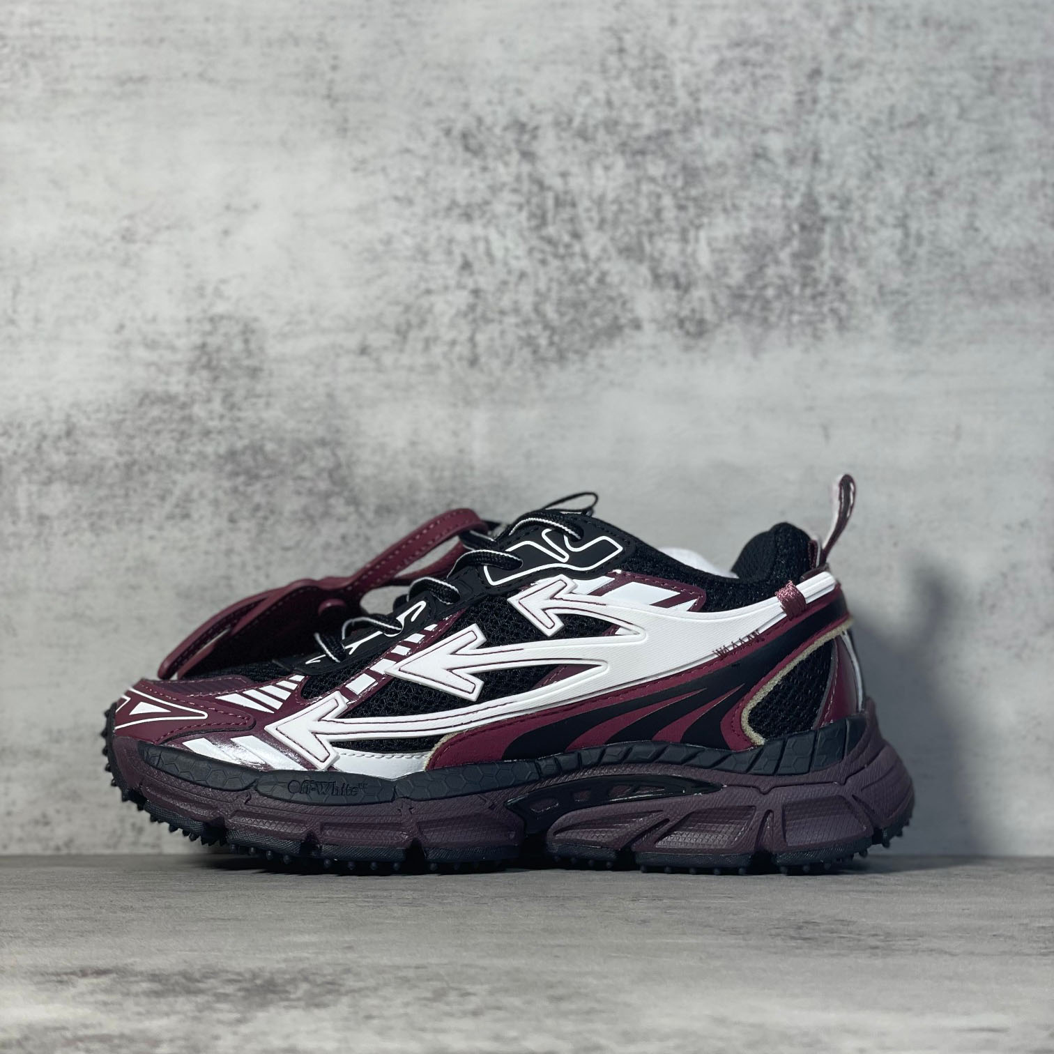 Off-White Be Right Back 'Dark Purple Black' Sneakers - DesignerGu