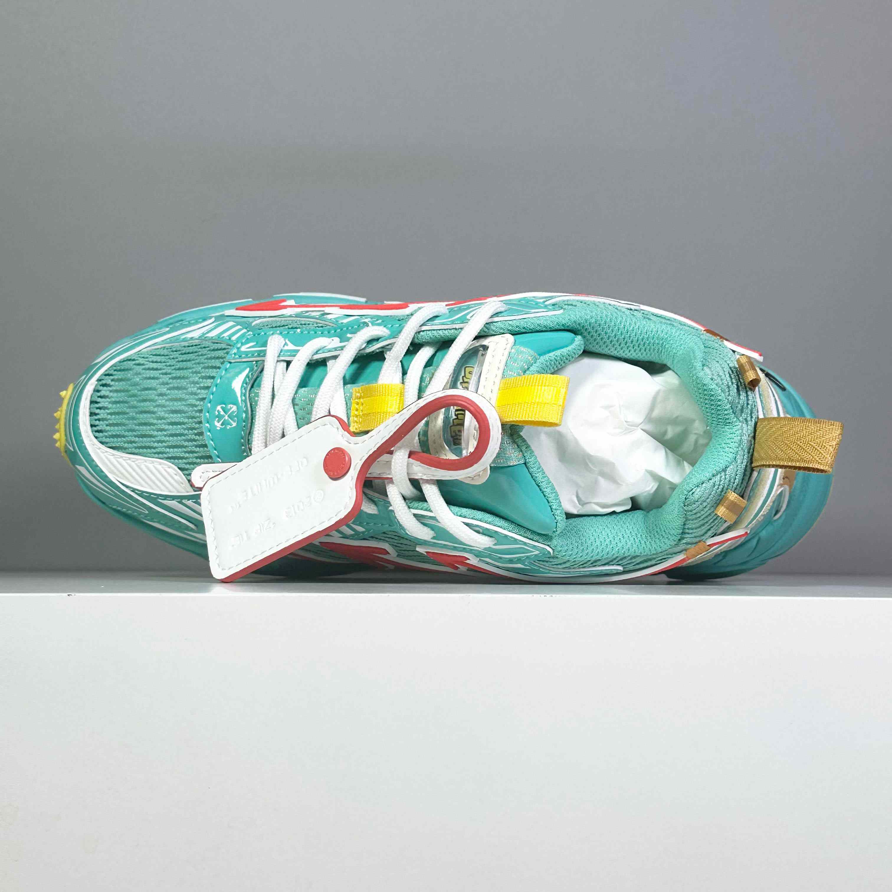 Off-White Be Right Back Lace-Up Sneakers - DesignerGu
