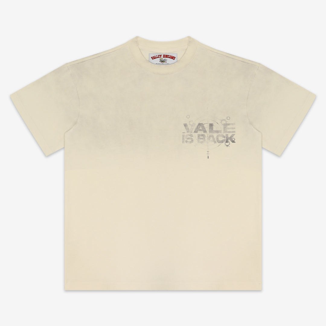 Vale Forever Vale Is Back Tee 'Tan' - DesignerGu