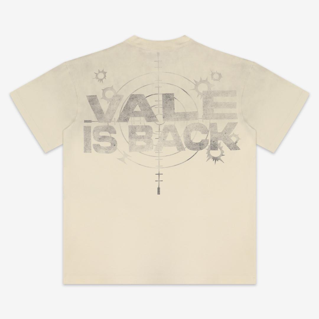 Vale Forever Vale Is Back Tee 'Tan' - DesignerGu