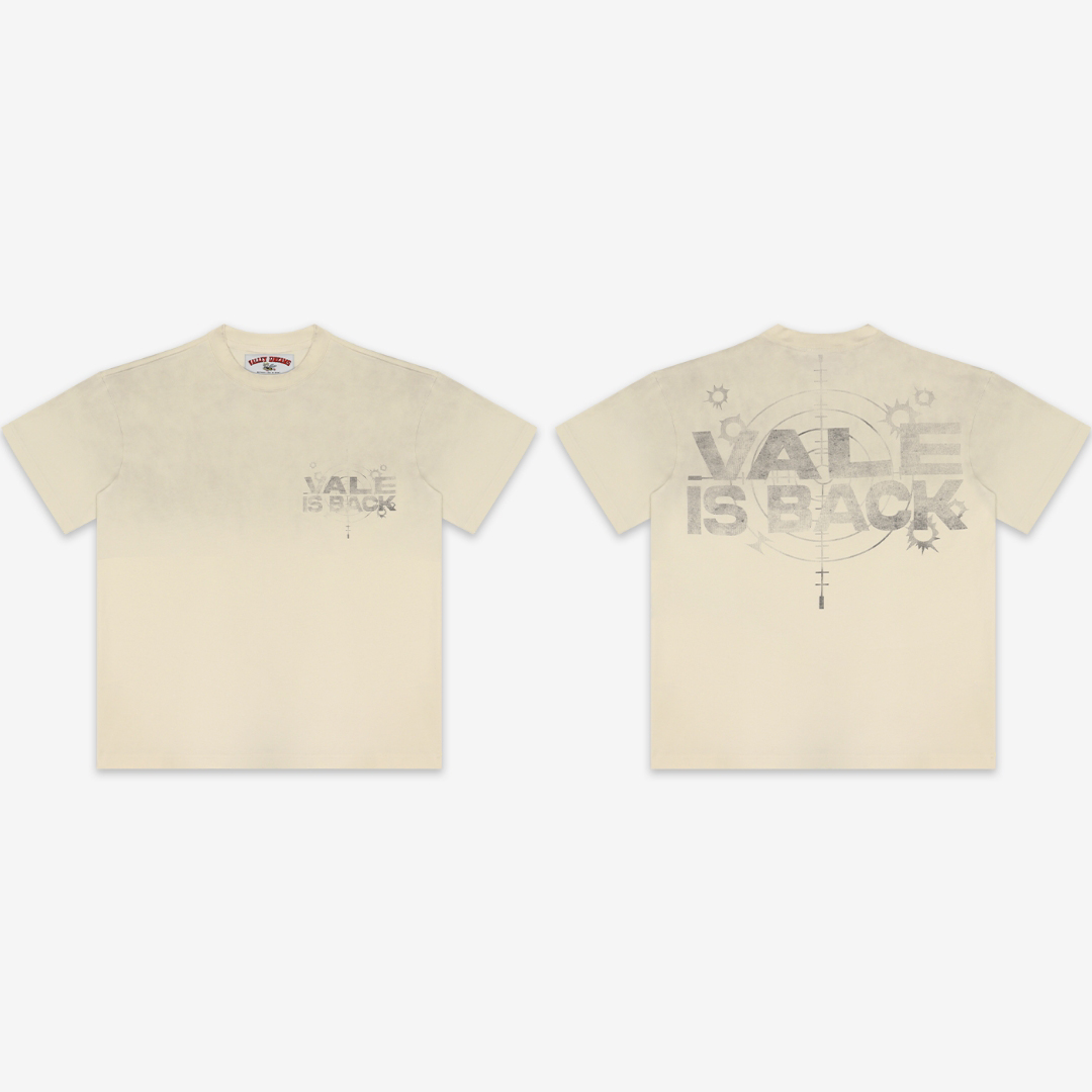 Vale Forever Vale Is Back Tee 'Tan' - DesignerGu