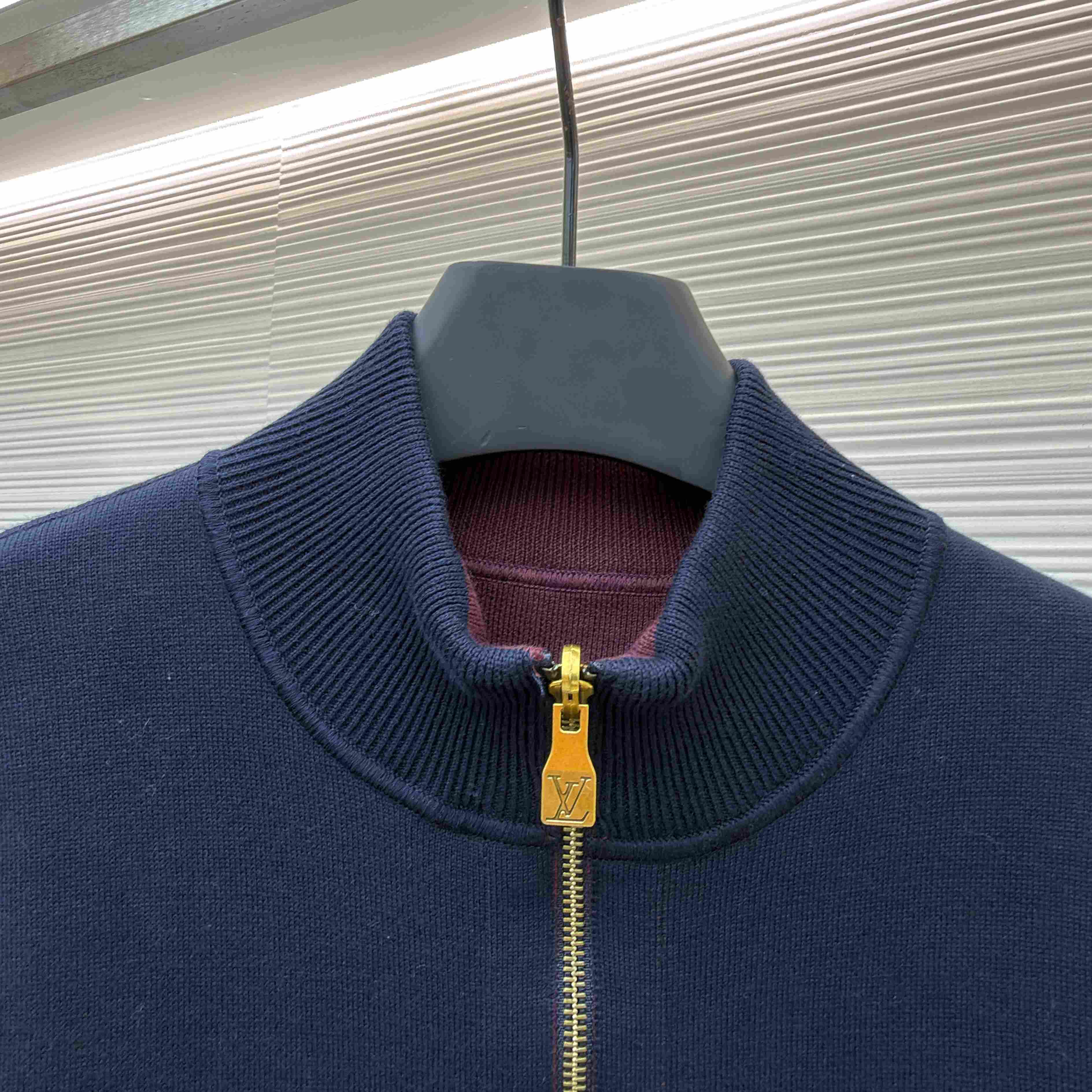 Louis Vuitton Double Face Reversible Jacquard Track Top 1AKLUS - DesignerGu