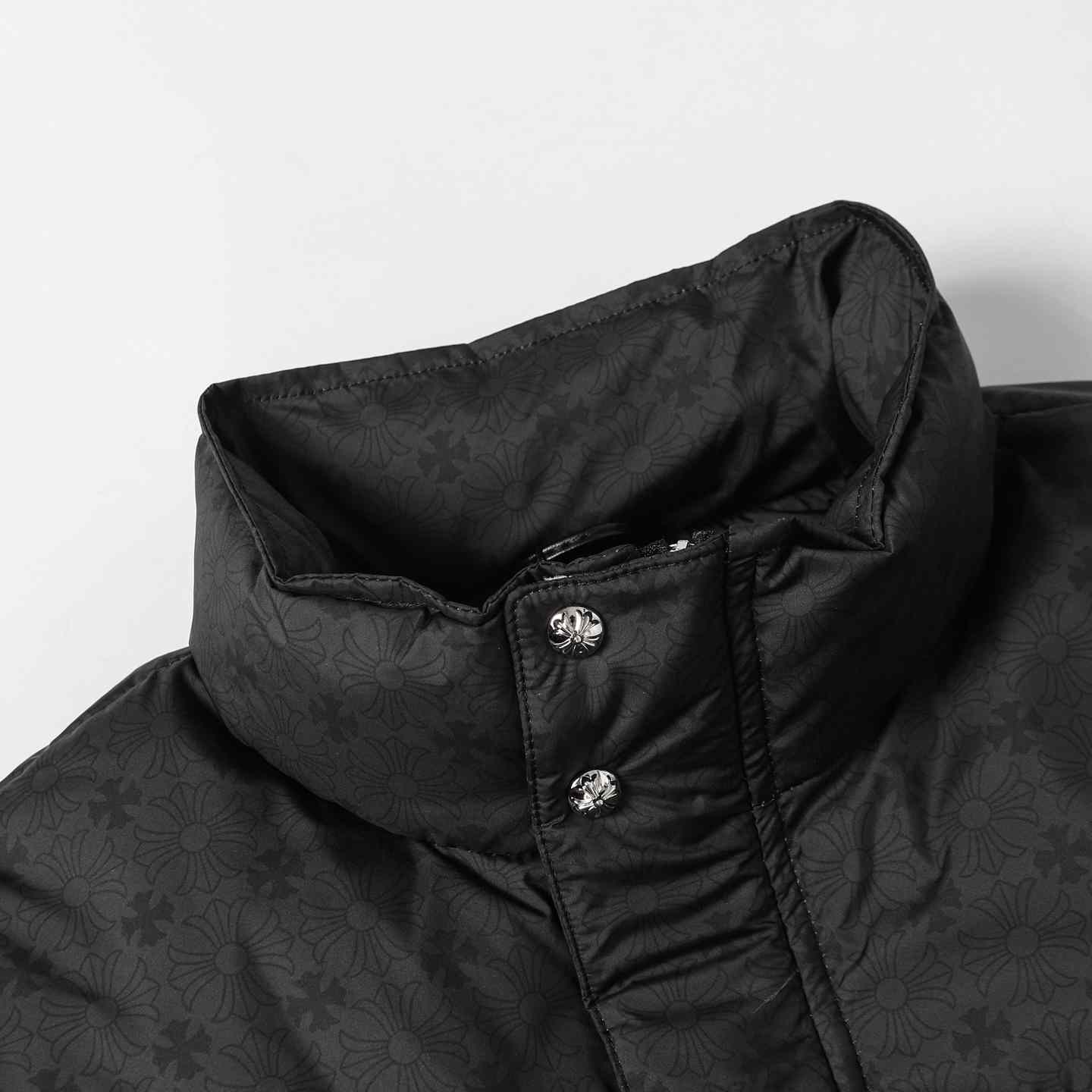 Chrome Hearts Monogram Stiff Puffer Jacket - DesignerGu